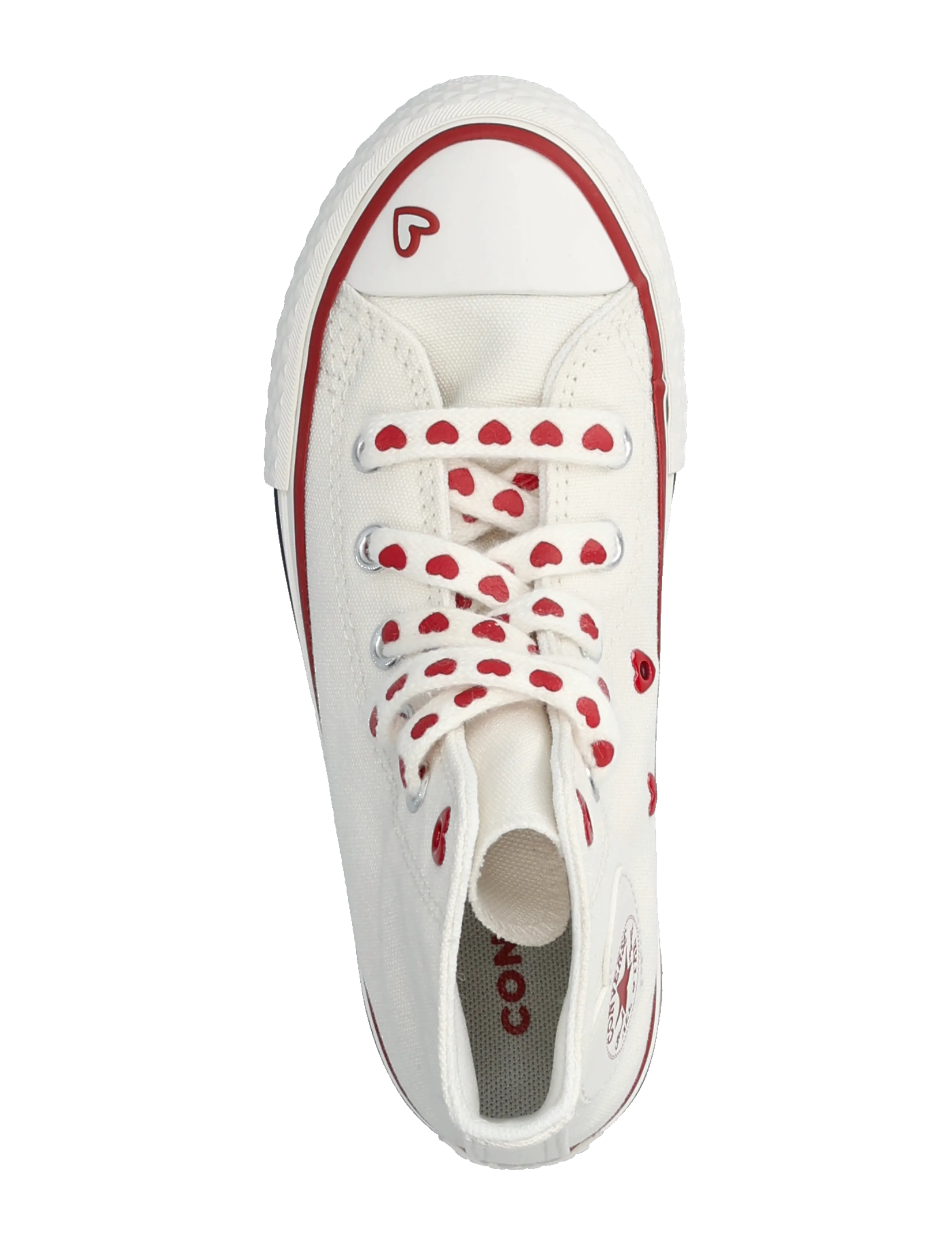 Converse - CTAS EVA LIFT HI VINTAGE WHITE - høje sneakers - brown - 3