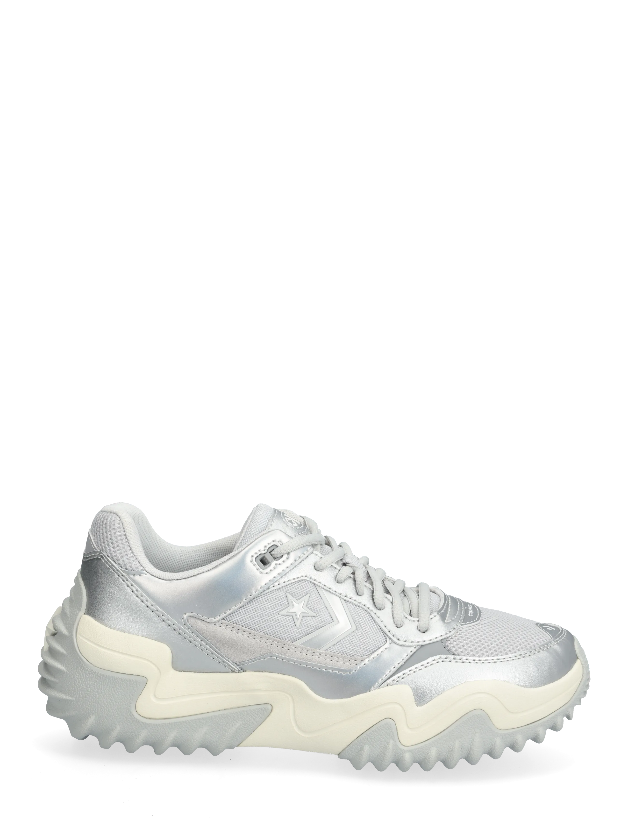 Converse - CONVERSE WAVE MOTION TRAINER OX SILVER - lave sneakers - silver - 1