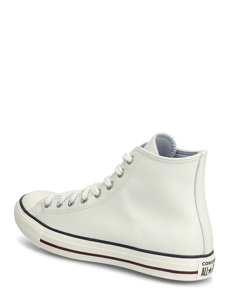 Converse - CTAS HI VINTAGE WHITE/DEEP BORDEAUX - za kostkę - white - 2