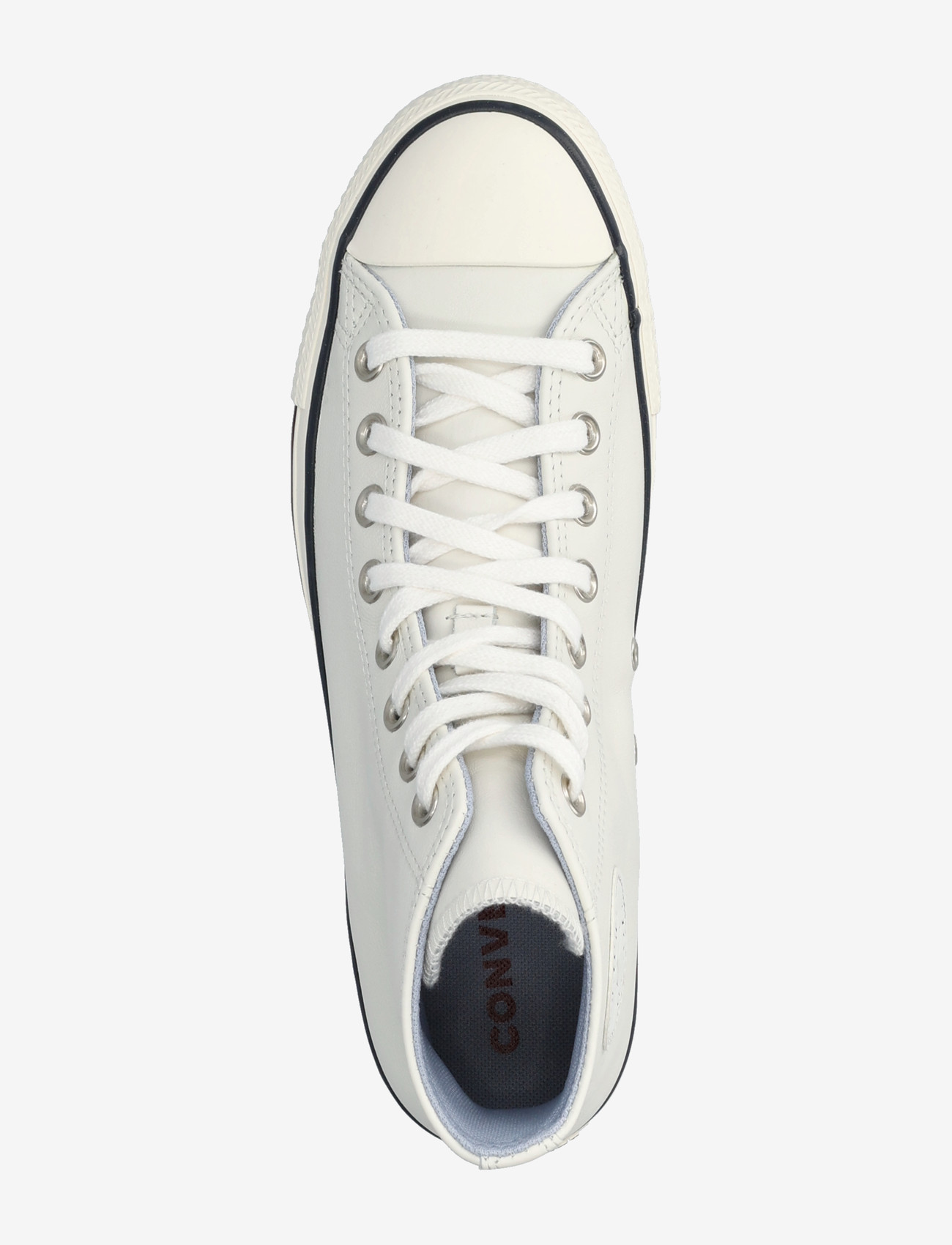 Converse - CTAS HI VINTAGE WHITE/DEEP BORDEAUX - za kostkę - white - 3