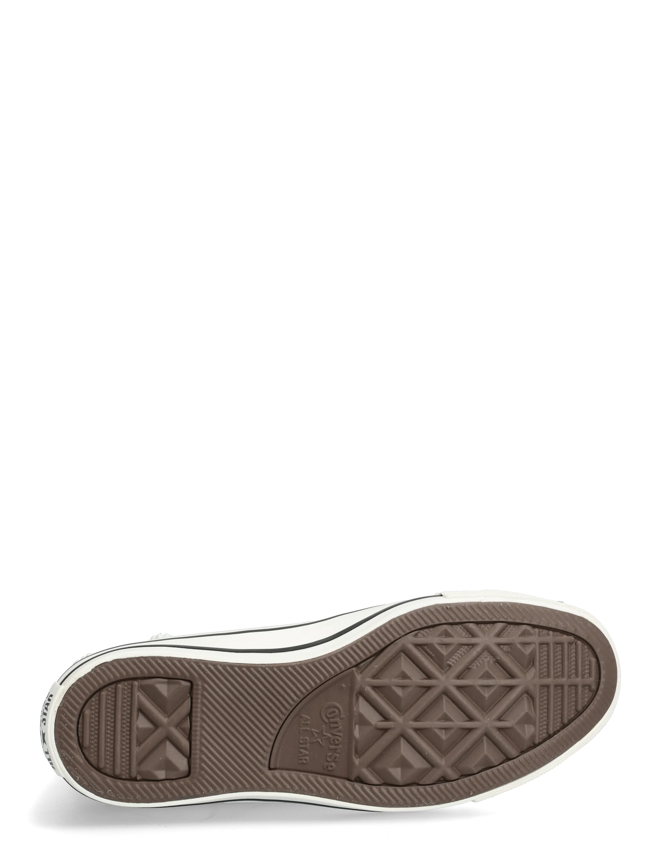 Converse - CTAS HI EGRET/VINTAGE WHITE/BLACK - canvas-sneaker - brown - 4