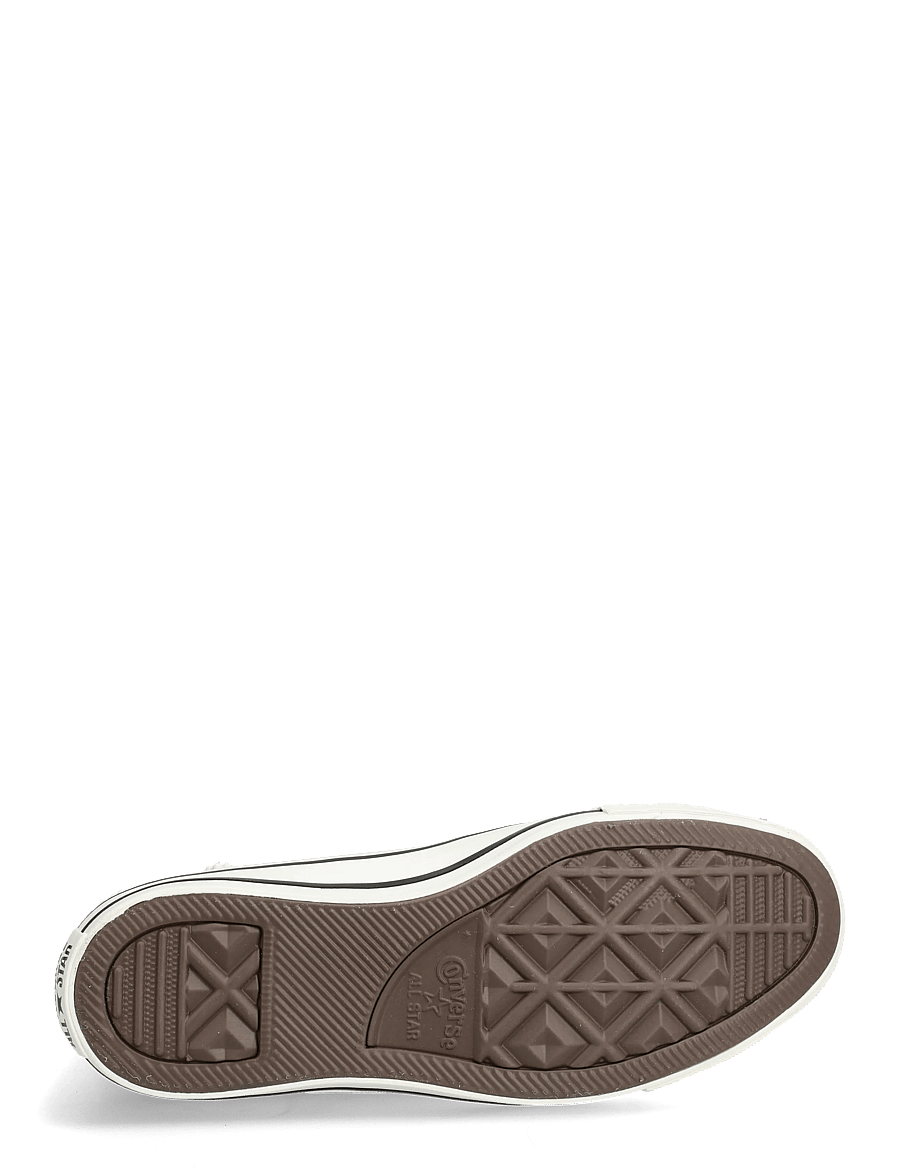 Converse - CTAS HI EGRET/VINTAGE WHITE/BLACK - canvas-sneaker - brown - 4