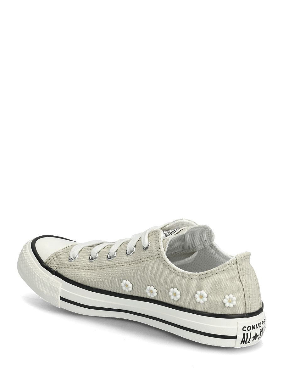 Converse - CTAS OX SAGE SMOKE/VINTAGE WHITE/BLACK - canva sneakers - green - 2