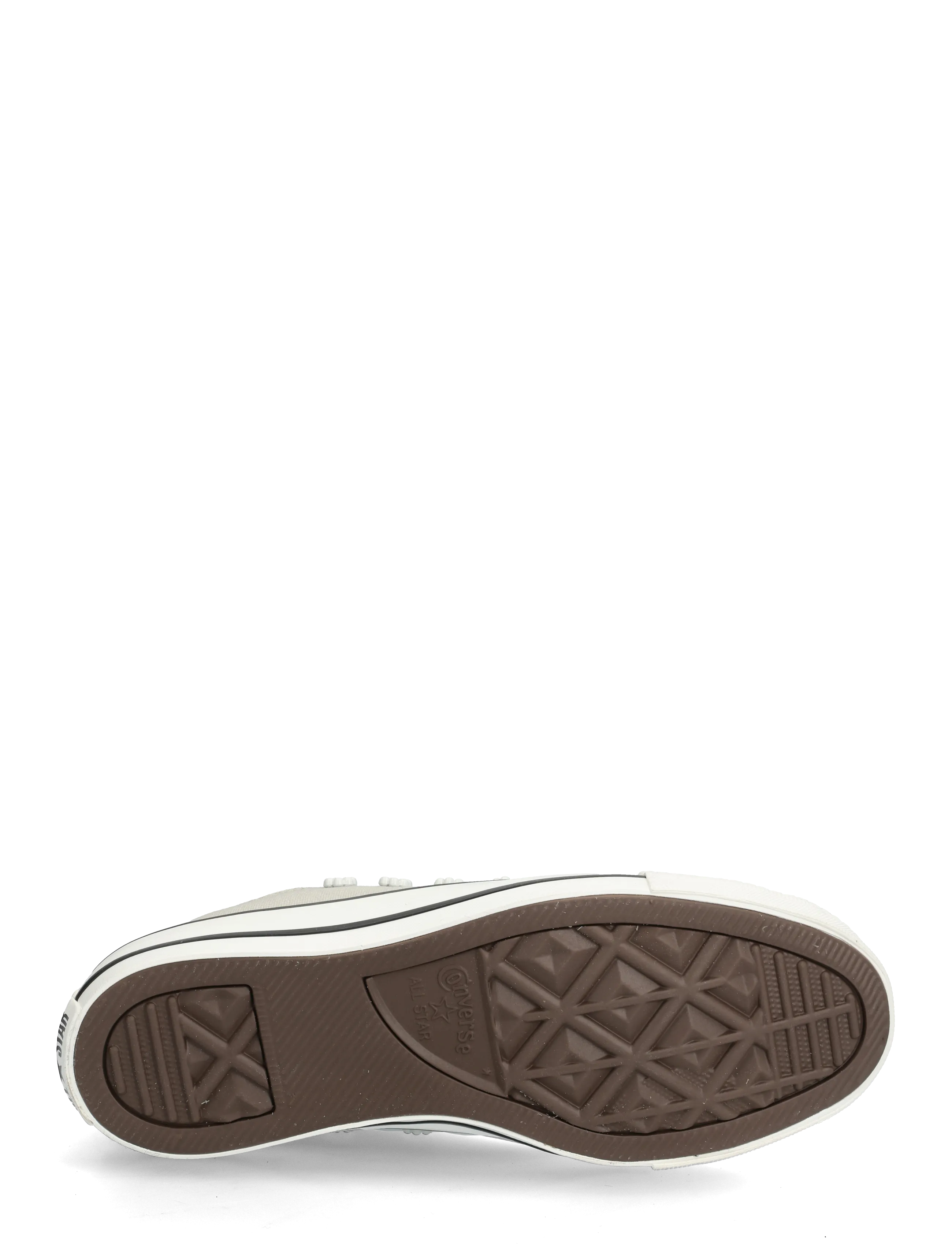 Converse - CTAS OX SAGE SMOKE/VINTAGE WHITE/BLACK - canva sneakers - green - 4