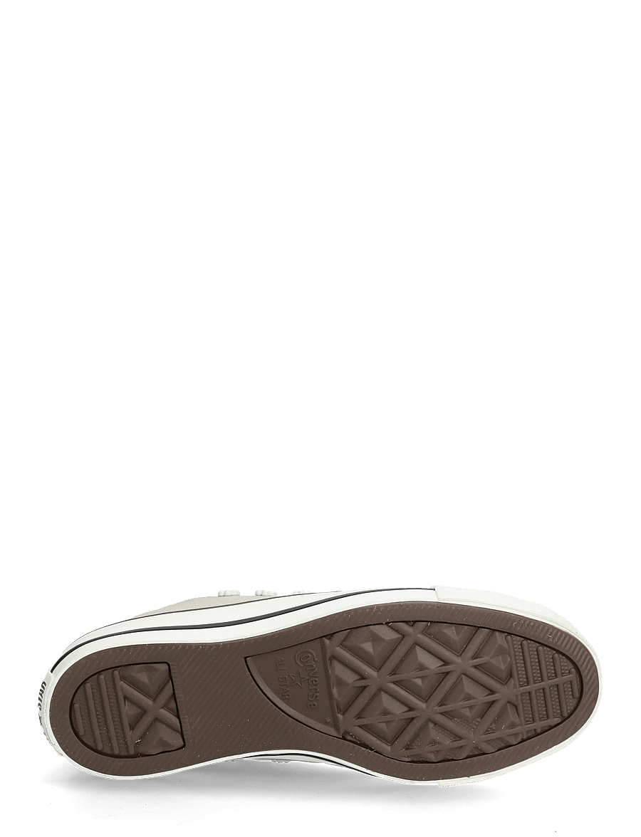 Converse - CTAS OX SAGE SMOKE/VINTAGE WHITE/BLACK - canva sneakers - green - 4