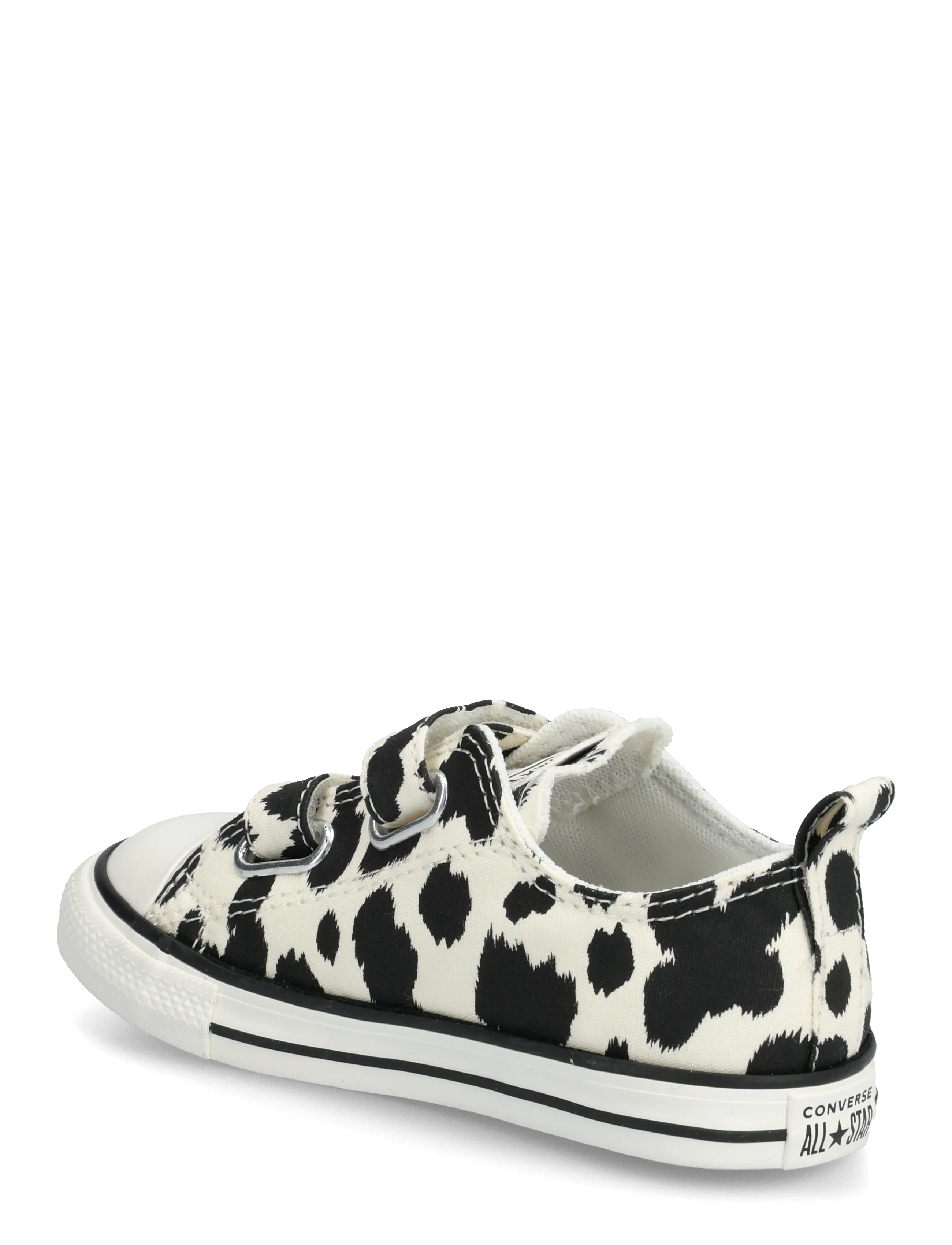 Converse - CTAS 2V OX EGRET/BLACK/VINTAGE WHITE - canva botased - brown - 2