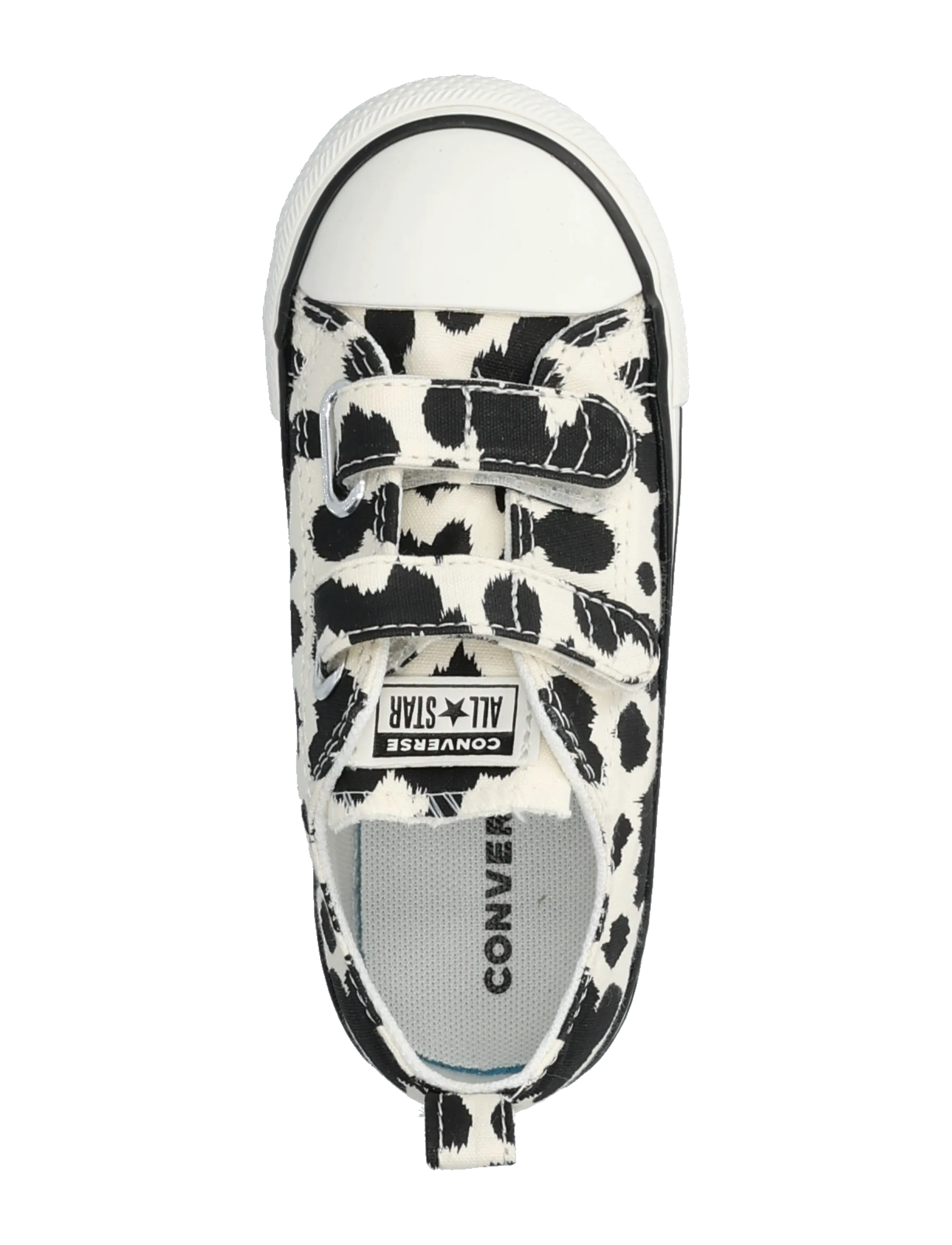 Converse - CTAS 2V OX EGRET/BLACK/VINTAGE WHITE - canva botased - brown - 3