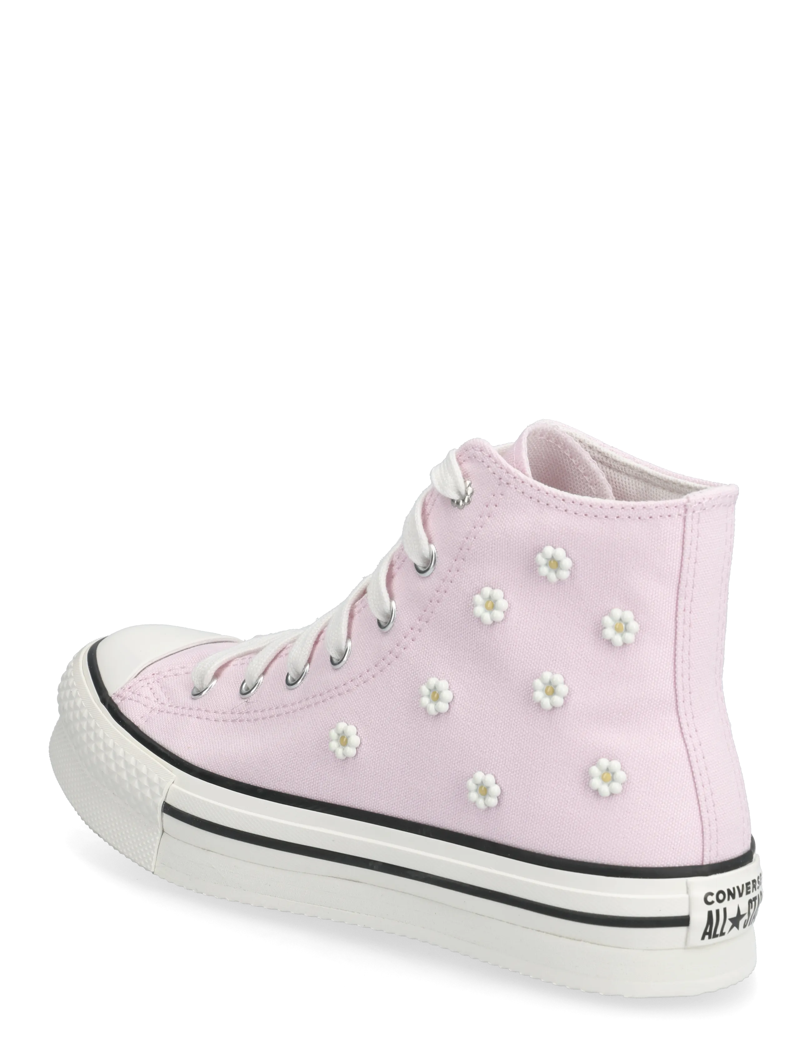 Converse - CTAS EVA LIFT HI NEW FOUND BLOOM - canva botased - new found bloom/vintage white - 2