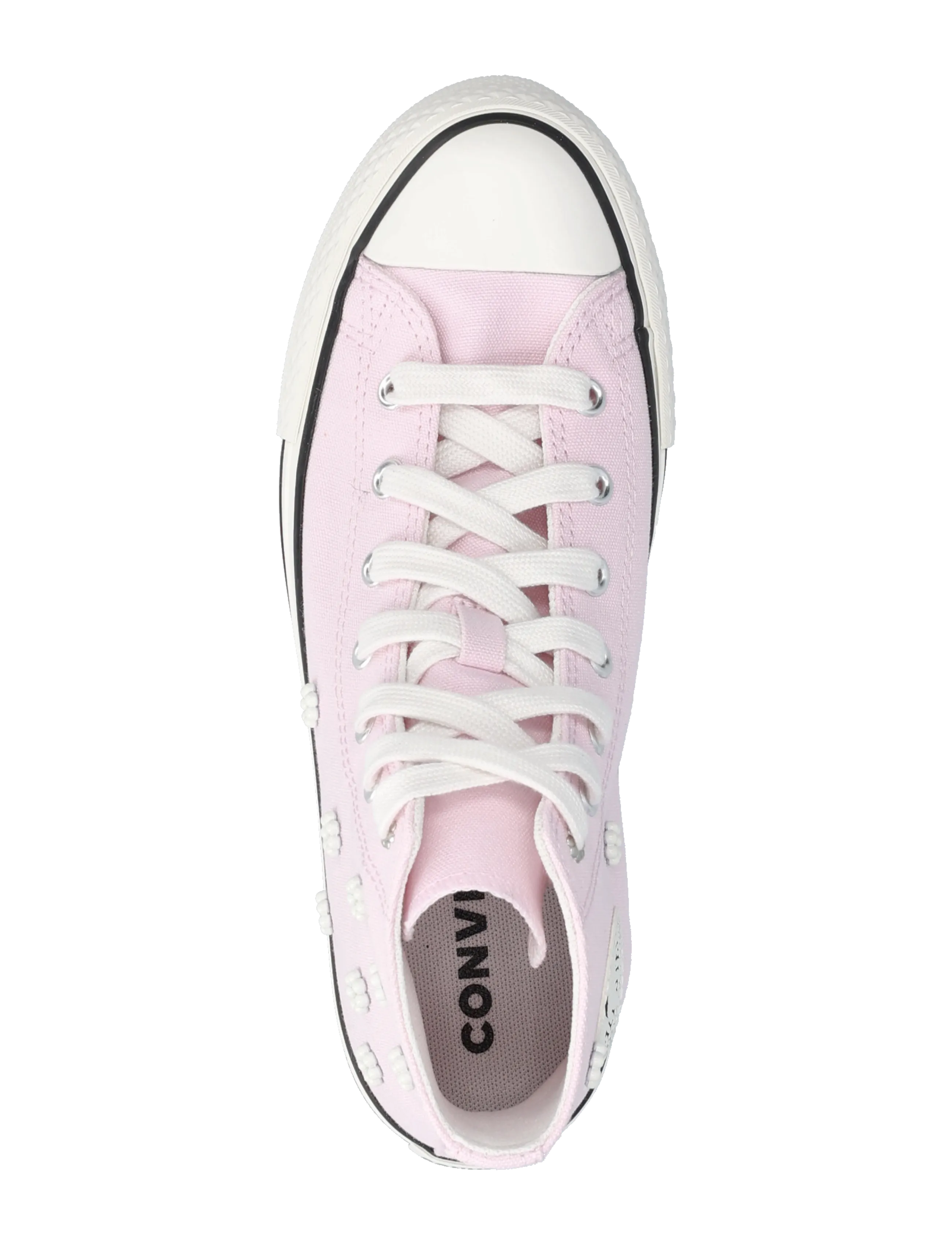 Converse - CTAS EVA LIFT HI NEW FOUND BLOOM - canva botased - new found bloom/vintage white - 3