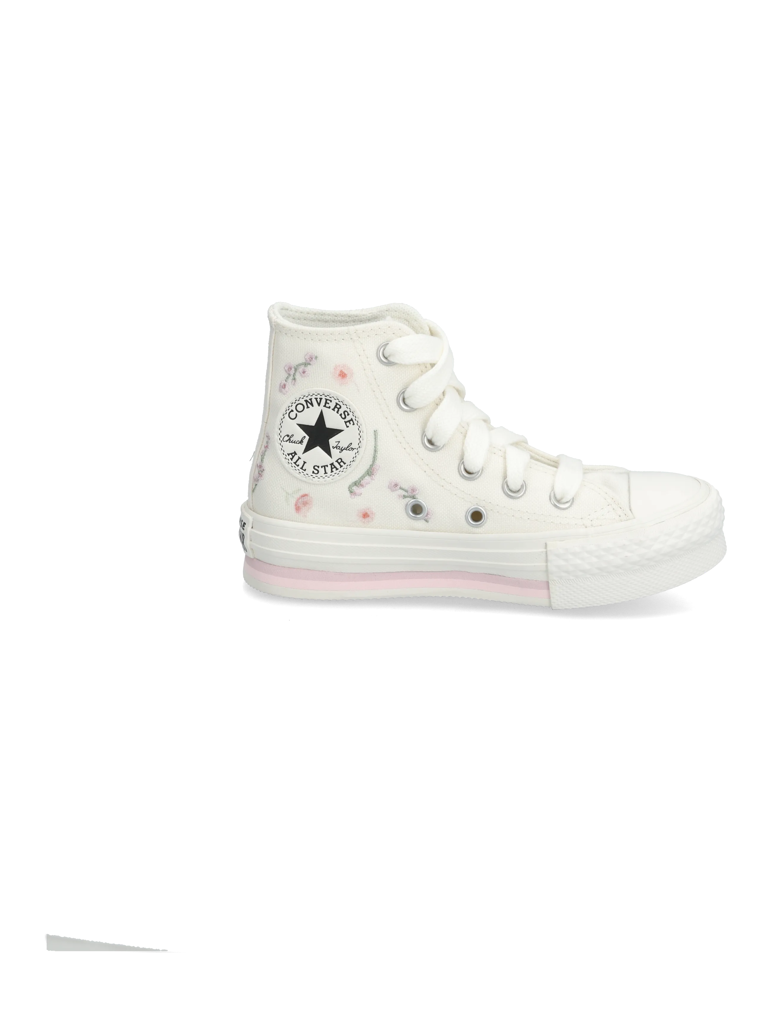 Converse - CTAS EVA LIFT HI VINTAGE WHITE - høje sneakers - white - 1
