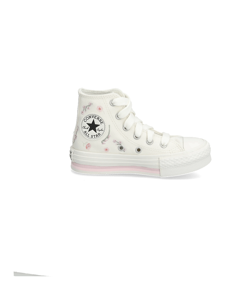 Converse - CTAS EVA LIFT HI VINTAGE WHITE - baskets montantes - white - 1