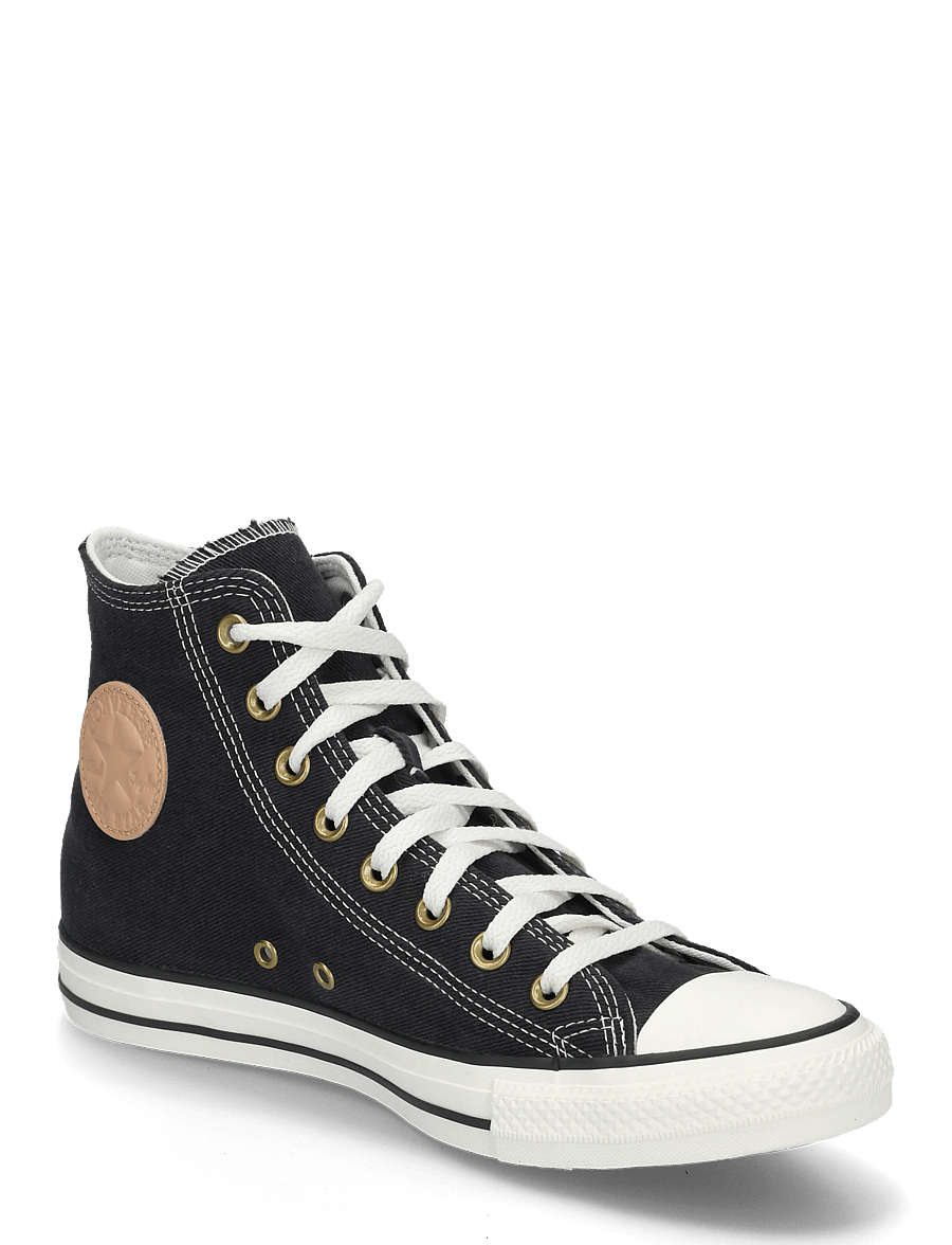 Converse - Chuck Taylor All Star - høje sneakers - black/vachetta beige - 0