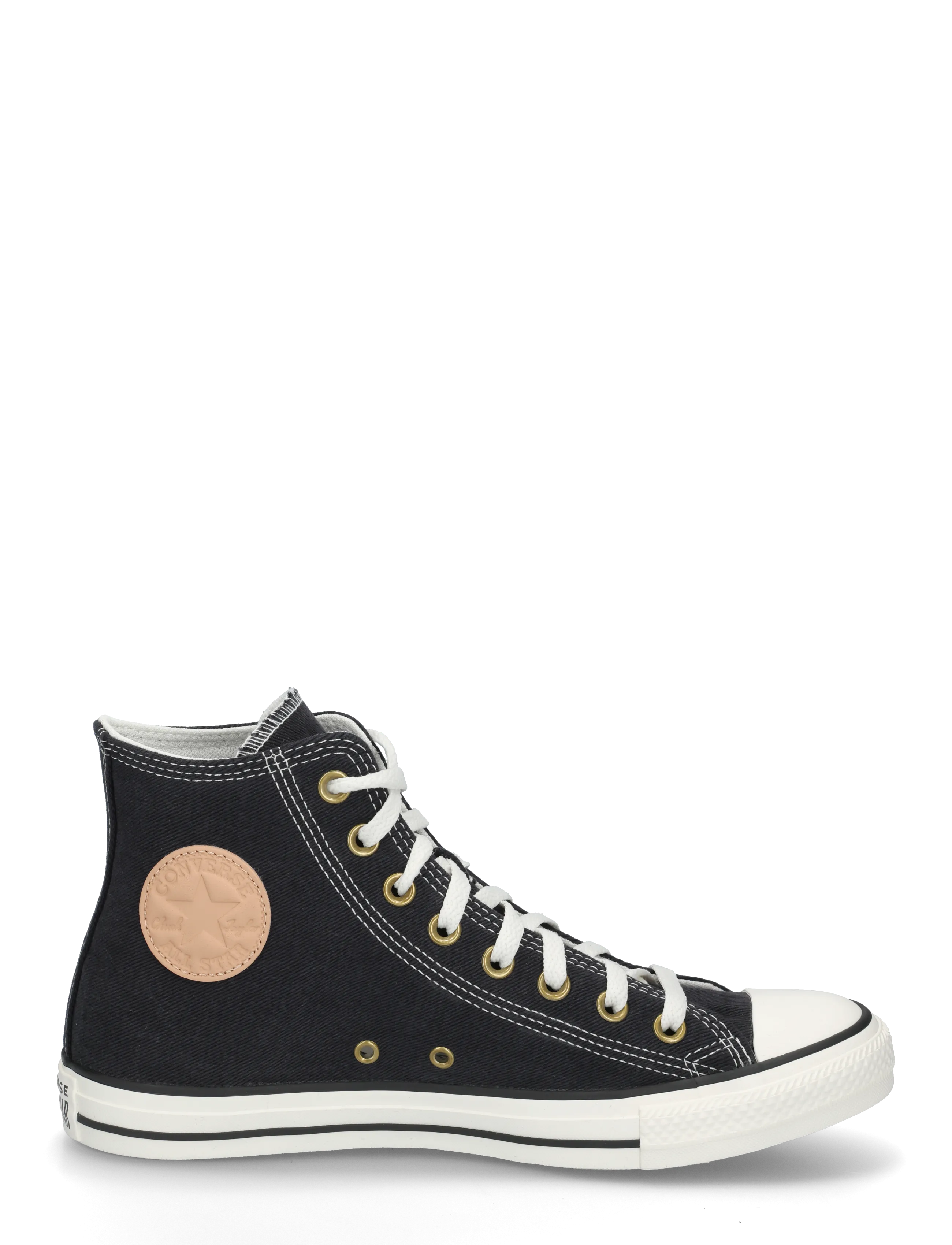 Converse - Chuck Taylor All Star - høje sneakers - black/vachetta beige - 2