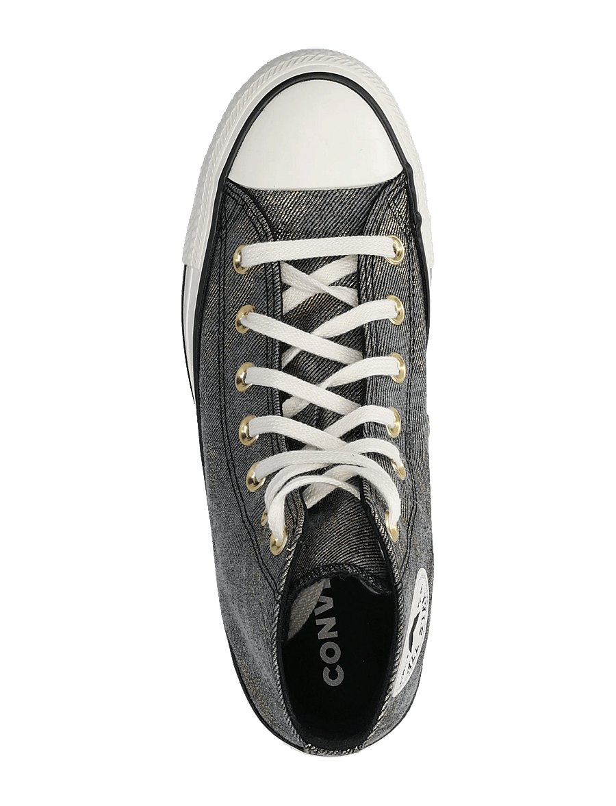 Converse - Chuck Taylor All Star - sneakers med høy ankel - black/gold/vintage white - 3