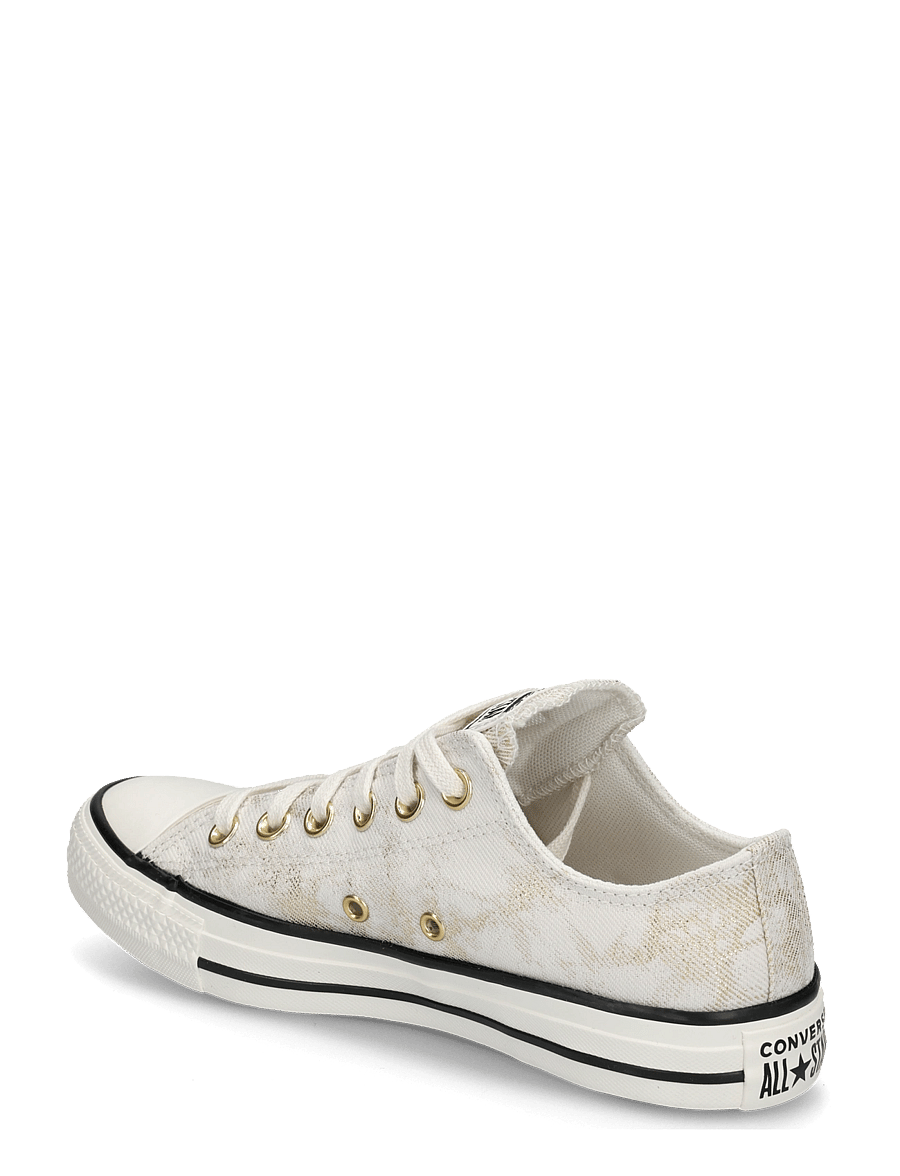 Converse - Chuck Taylor All Star - niedrige sneakers - vintage white/gold/black - 1