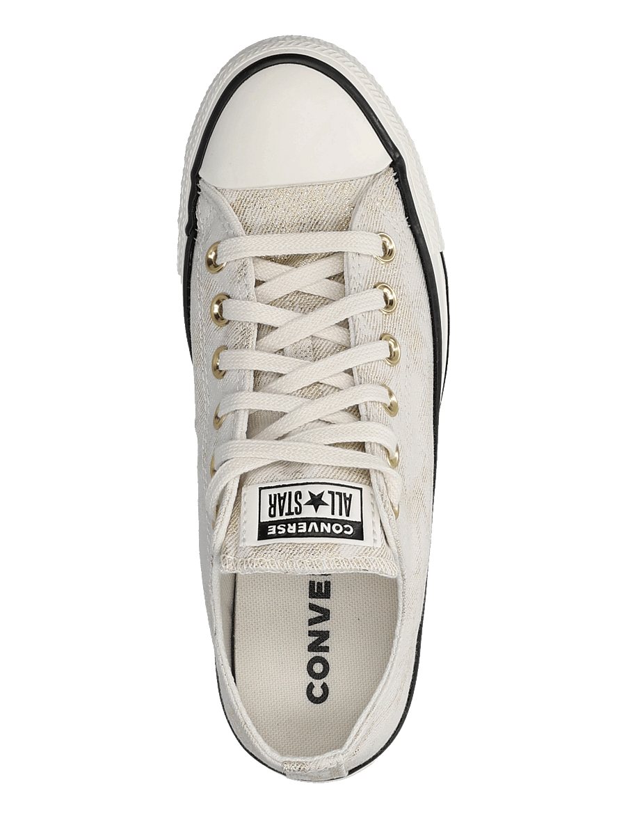 Converse - Chuck Taylor All Star - niedrige sneakers - vintage white/gold/black - 3