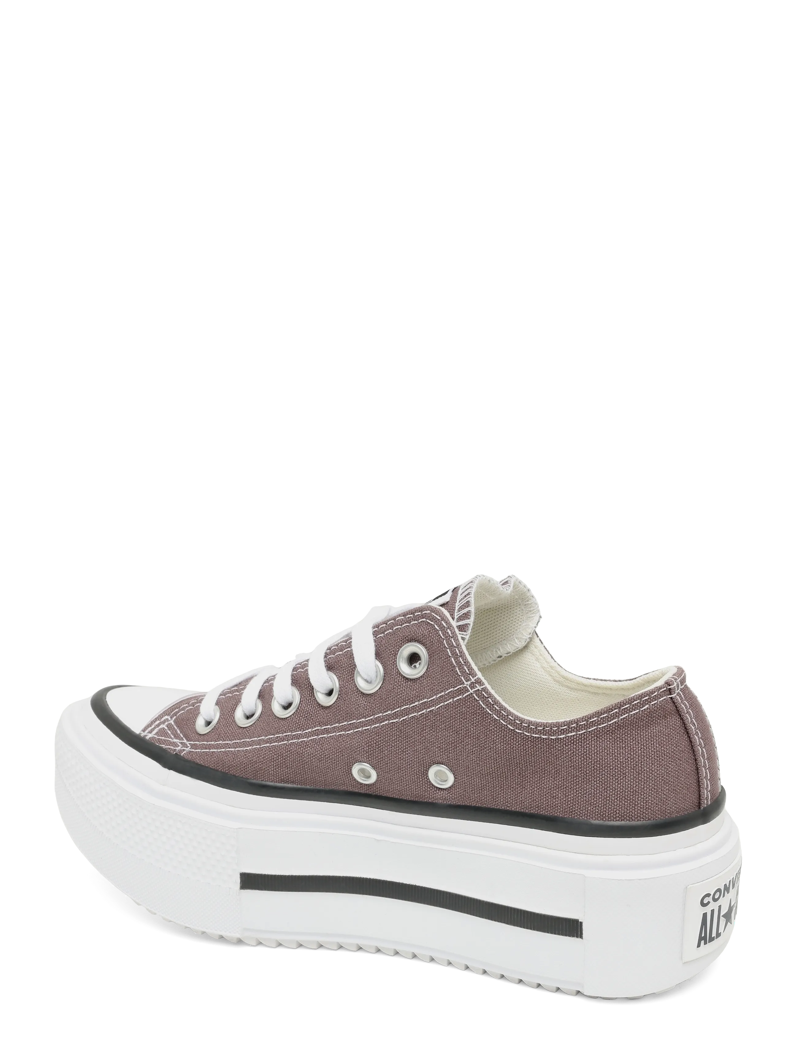 Converse - CHUCK TAYLOR ALL STAR LIFT DOUBLE STACK - low top sneakers - violet - 1