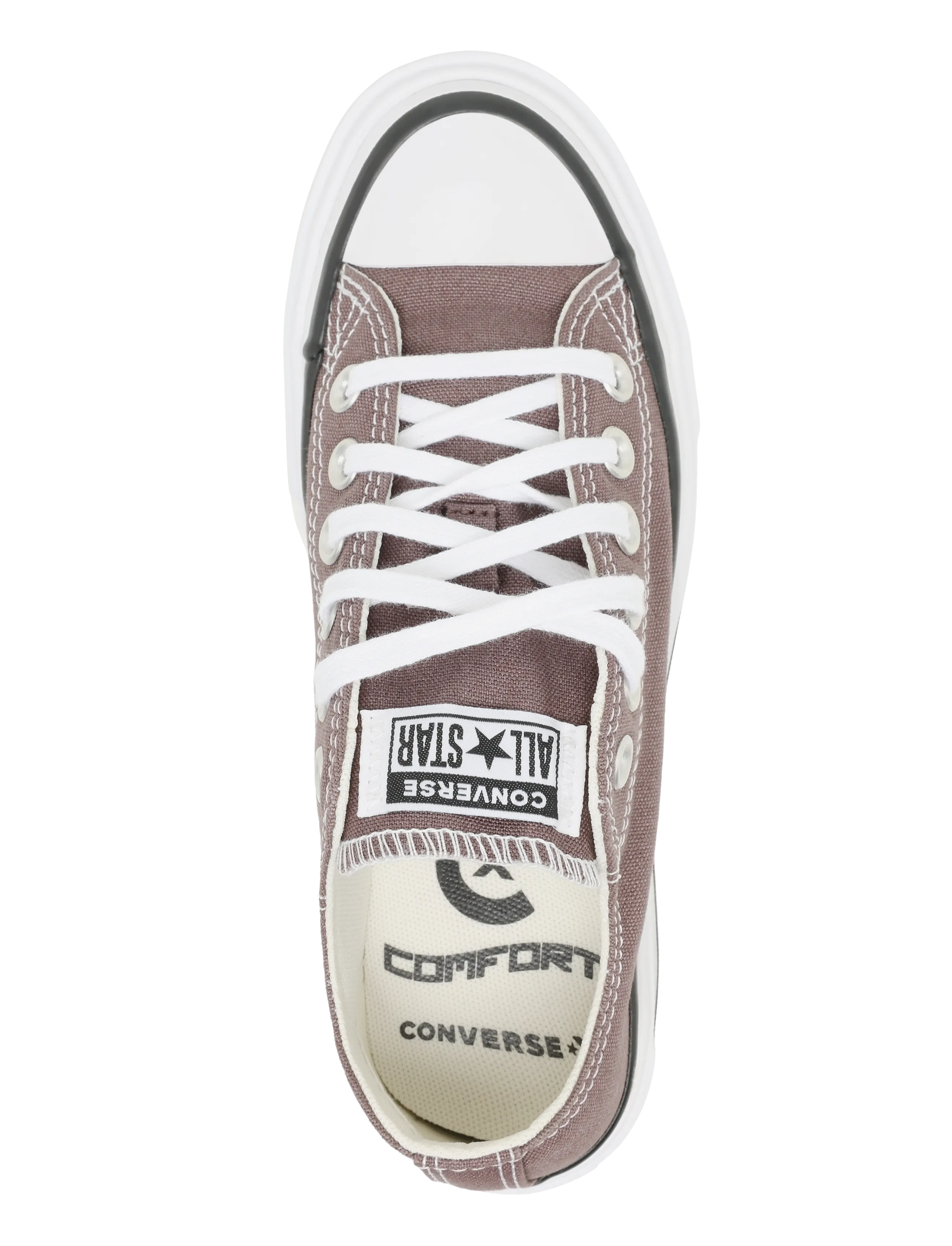 Converse - CHUCK TAYLOR ALL STAR LIFT DOUBLE STACK - low top sneakers - violet - 3