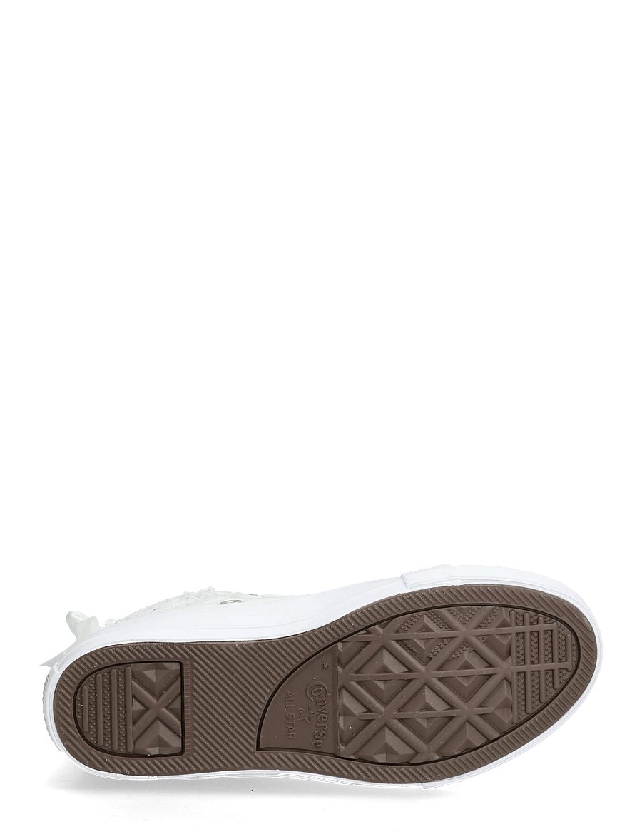 Converse - CTAS 1V HI WHITE/WHITE/GOLD - baskets montantes - white - 4