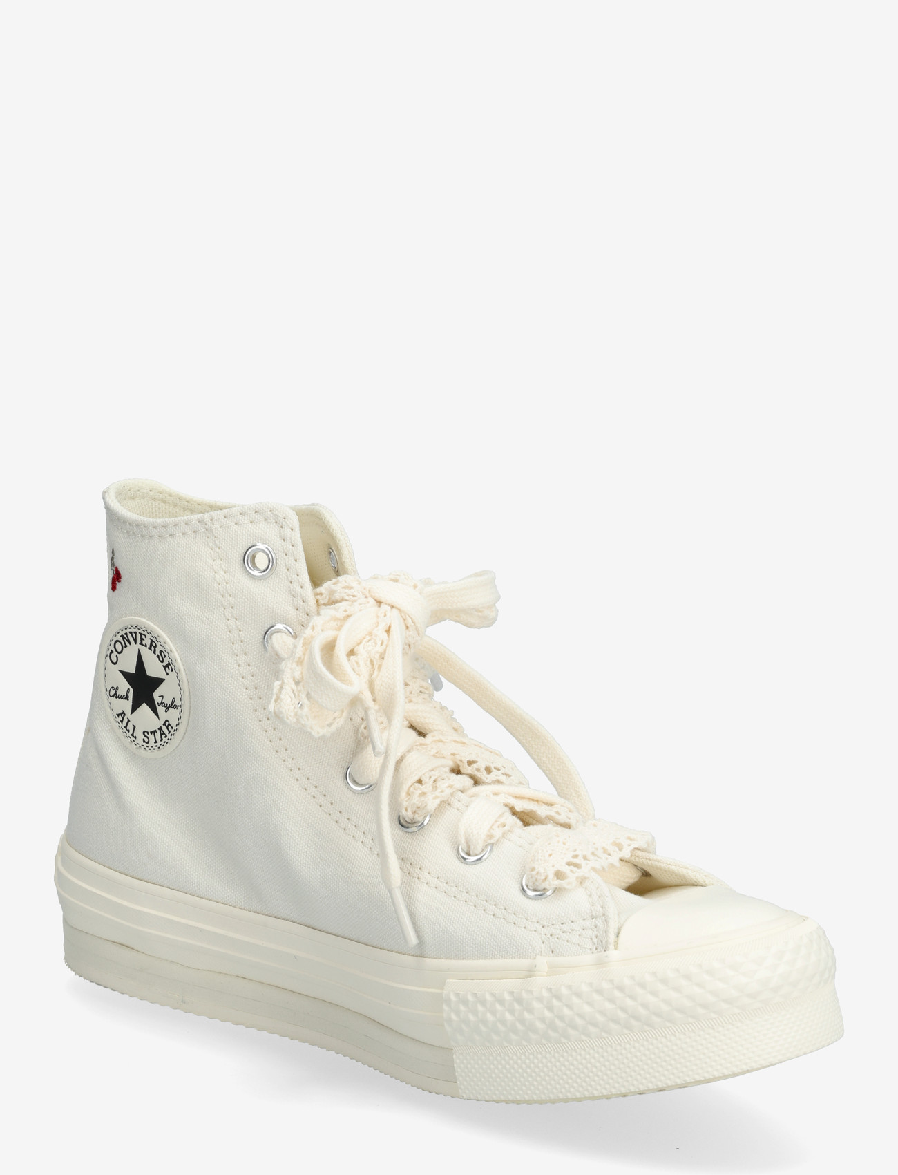 Converse - Chuck Taylor All Star EVA Lift - high-top sneakers - vintage white/egret/black - 0
