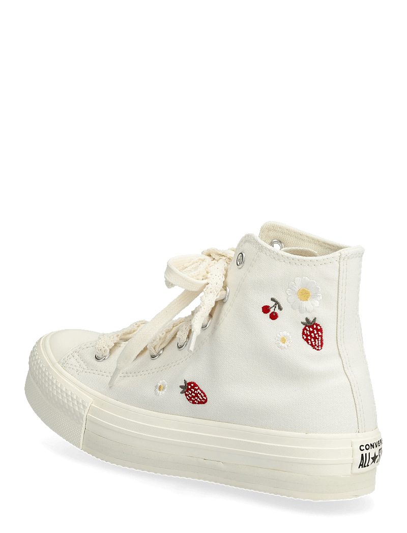 Converse - Chuck Taylor All Star EVA Lift - high-top sneakers - vintage white/egret/black - 2