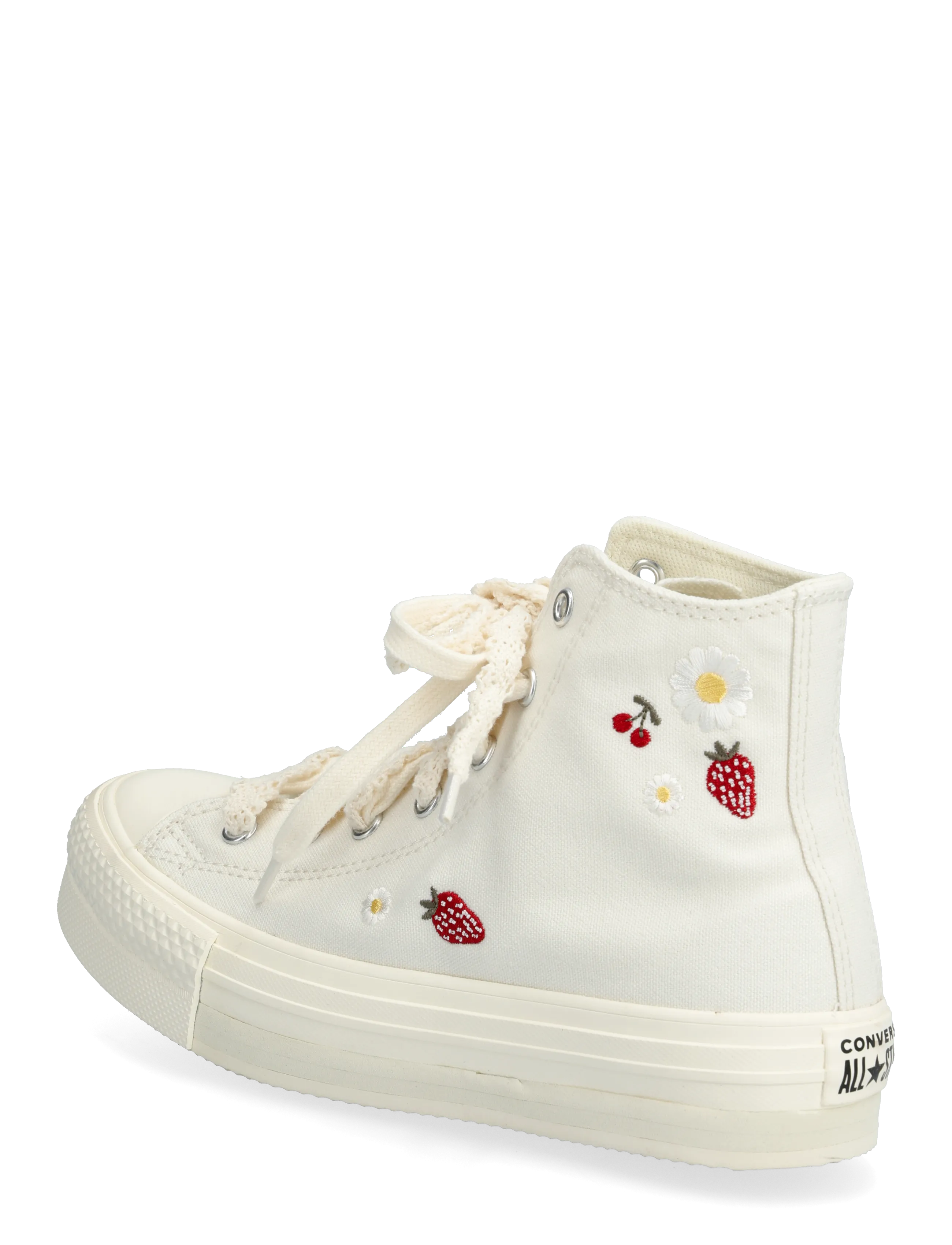 Converse - Chuck Taylor All Star EVA Lift - high-top sneakers - vintage white/egret/black - 2
