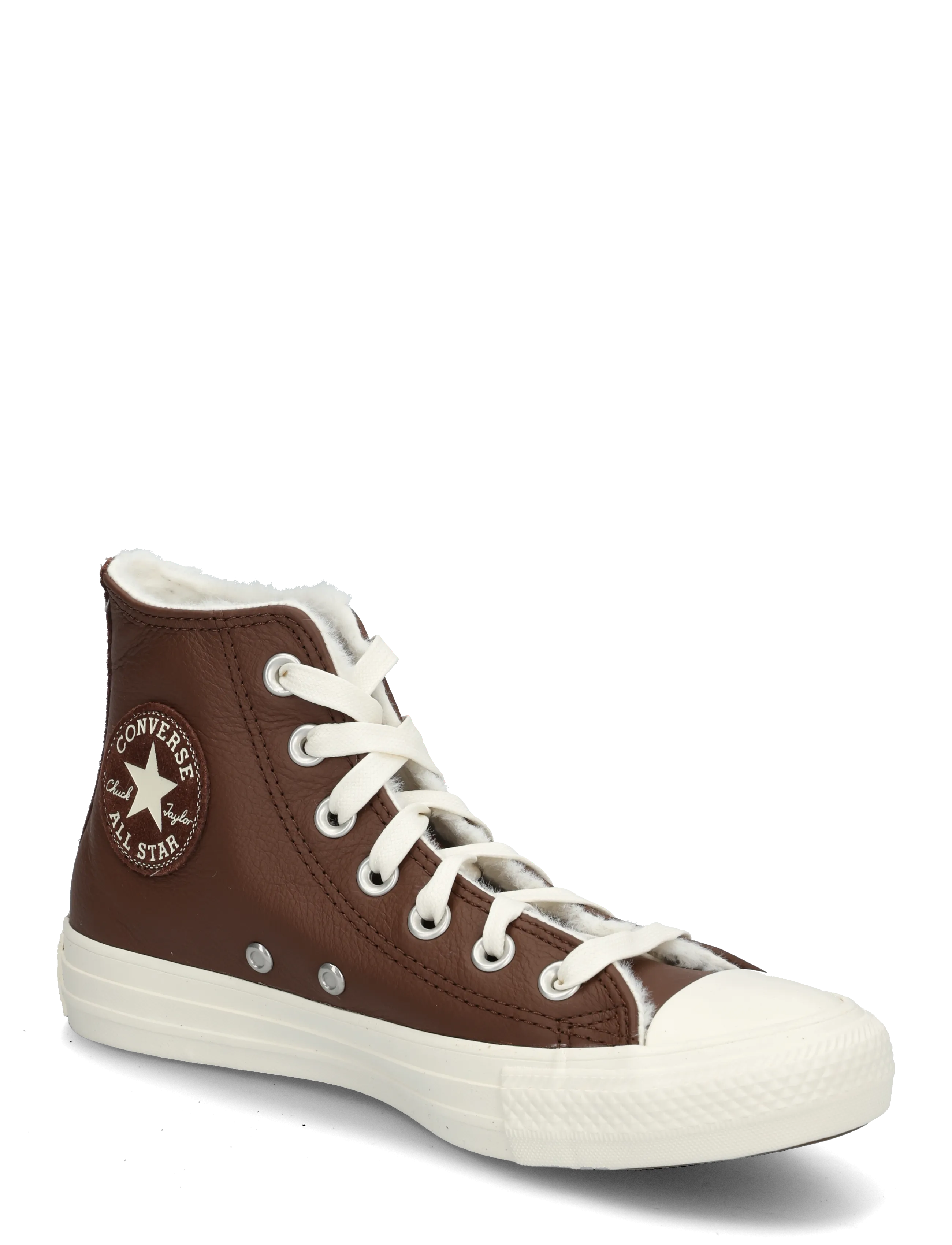 Converse Chuck Taylor All Star, Damen, Gefütterter High Top Sneaker, Braun, Gr.37.5