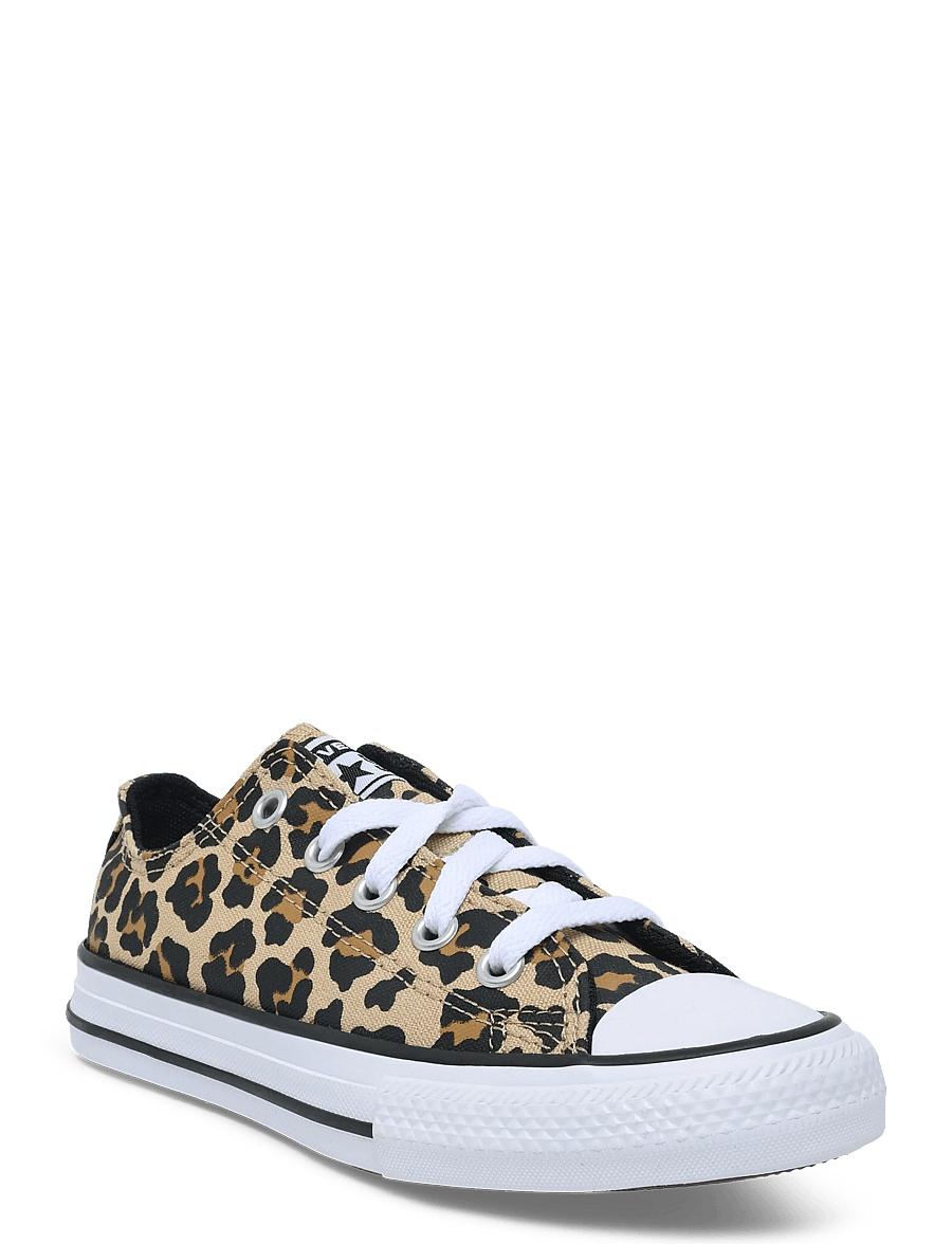 Converse - CTAS OX HAY DAY/HONEY STICK/BLACK - canva sneakers - brown - 0