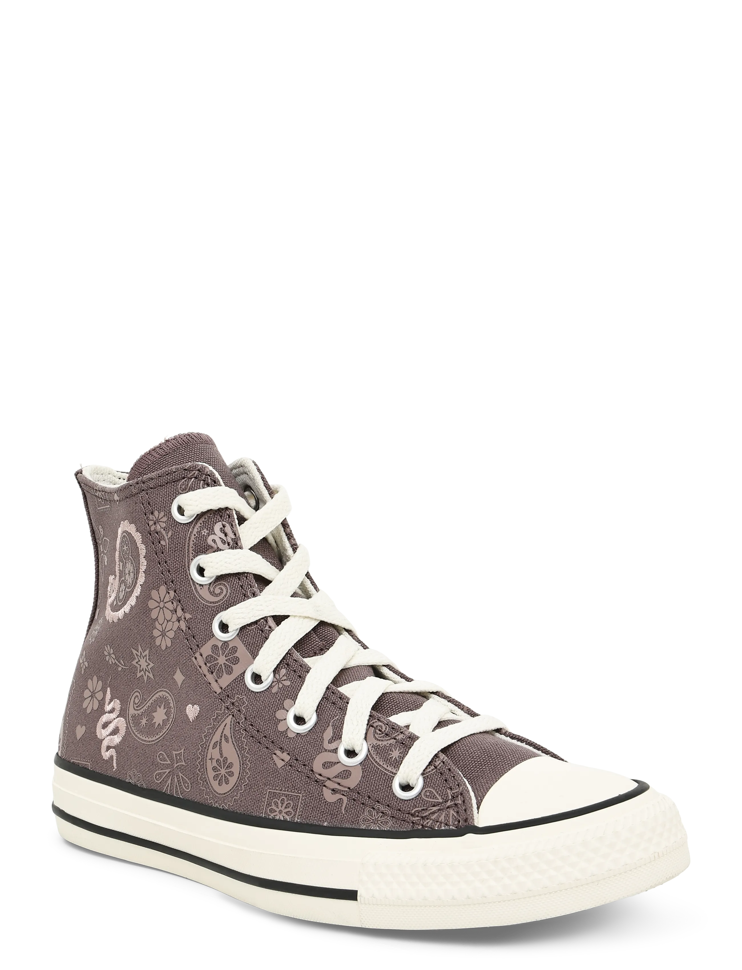 Converse CTAS HI POT HOLE PLUM/BITE THE DUST - Tennised - VIOLET / purple