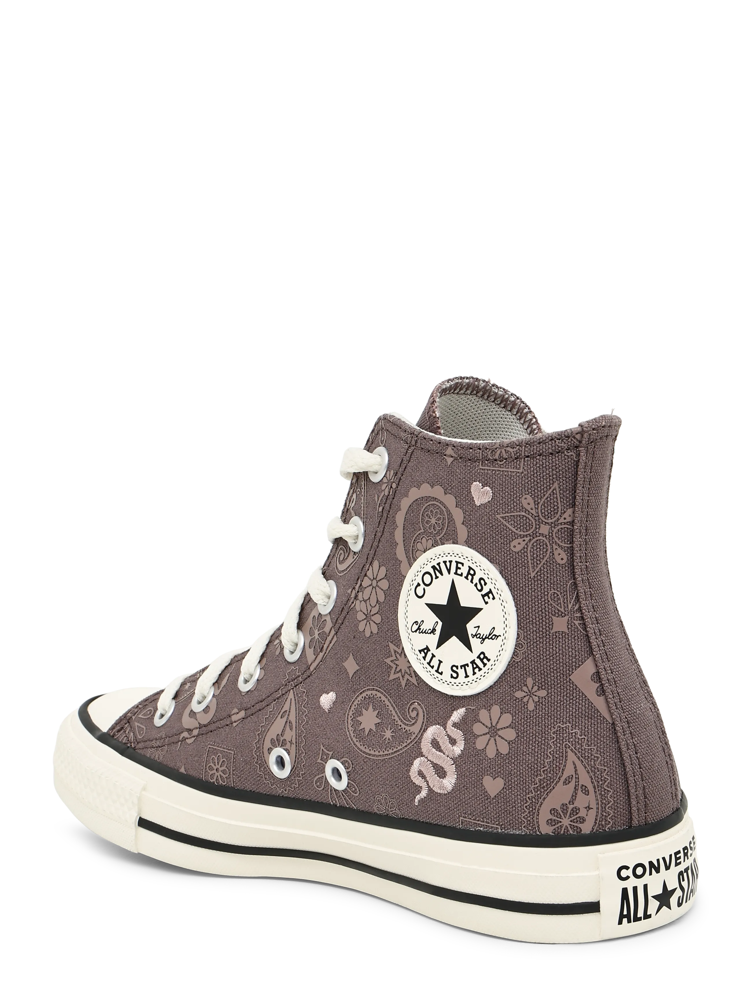 Converse - CTAS HI POT HOLE PLUM/BITE THE DUST - ketsid ja tennised - violet - 1