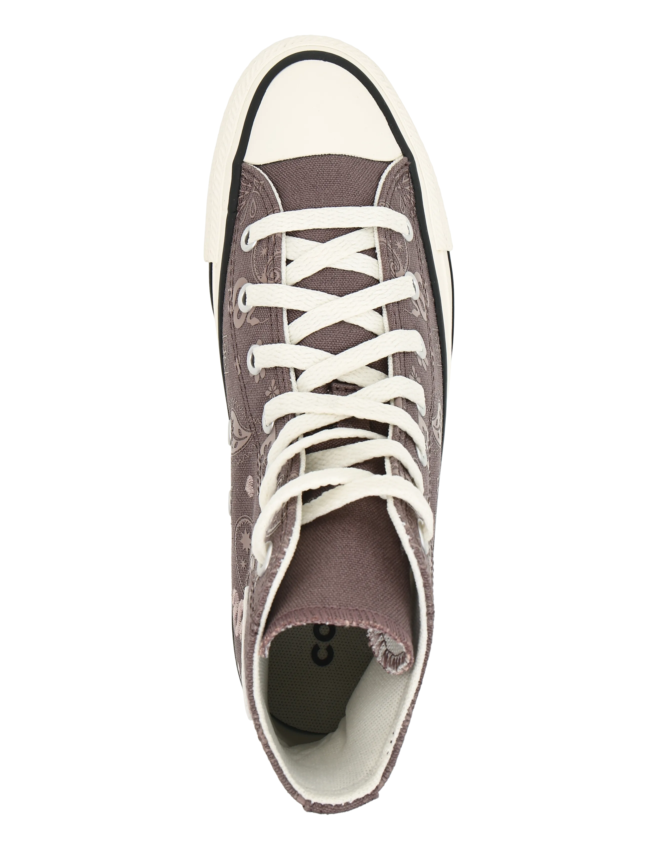 Converse - CTAS HI POT HOLE PLUM/BITE THE DUST - ketsid ja tennised - violet - 3