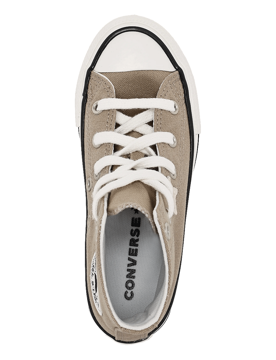 Converse - CTAS HI VINTAGE CARGO/WHITE/BLACK - canvas-sneaker - brown - 3