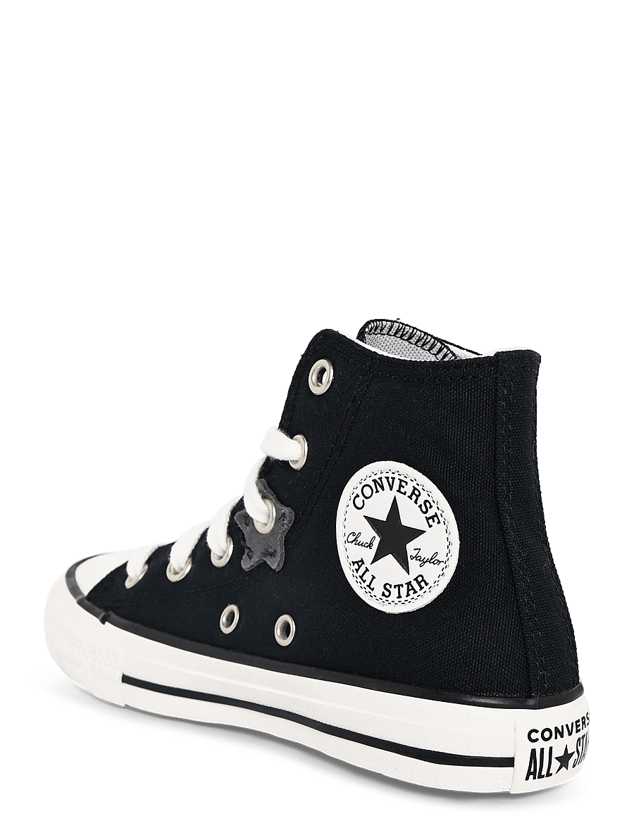 Converse - CTAS HI BLACK/WHITE/BLACK - high-top sneakers - black - 1