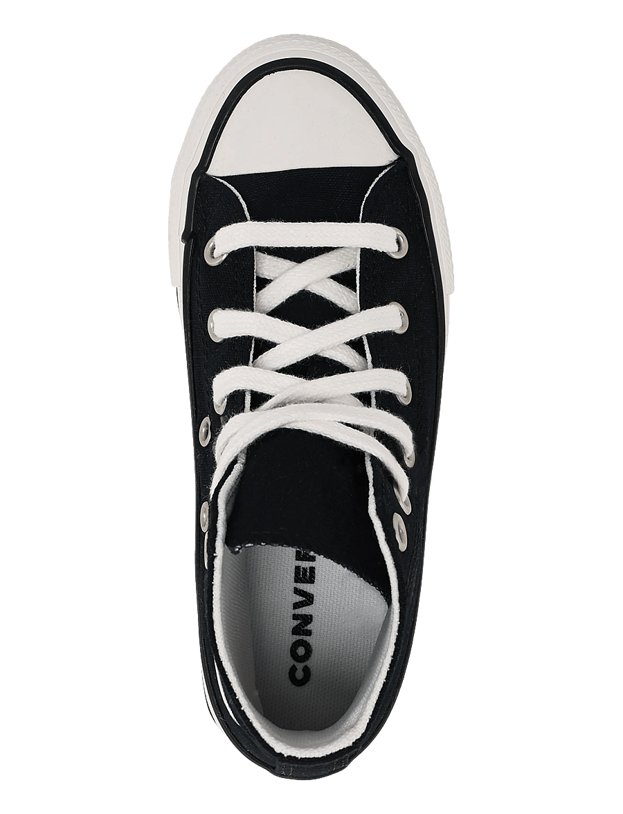Converse - CTAS HI BLACK/WHITE/BLACK - high-top sneakers - black - 3