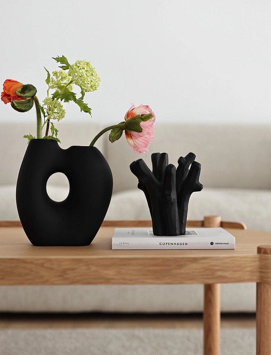 Cooee Design - Frodig Vase - geburtstagsgeschenke - black - 1
