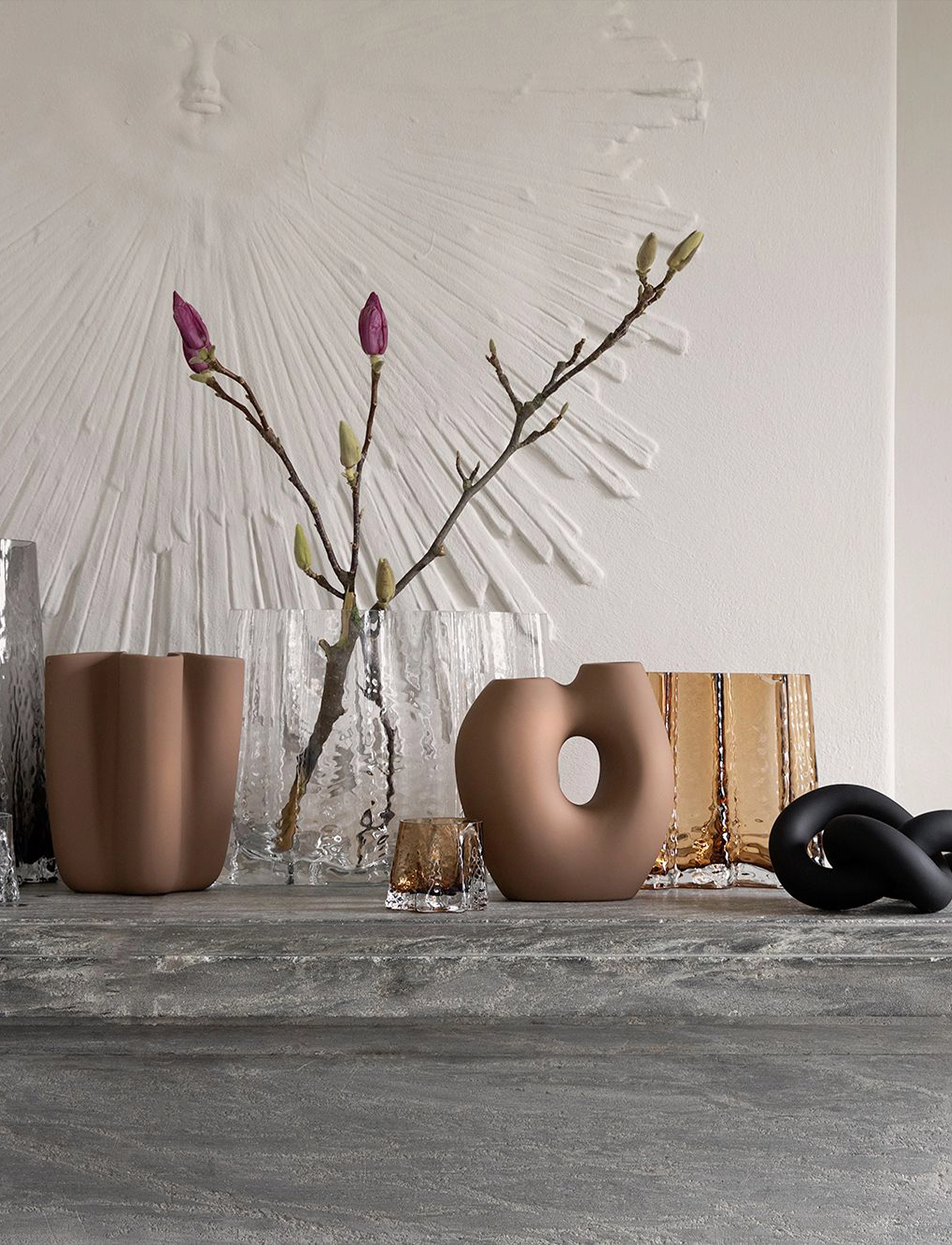 Cooee Design - Frodig Vase - geburtstagsgeschenke - hazelnut - 4