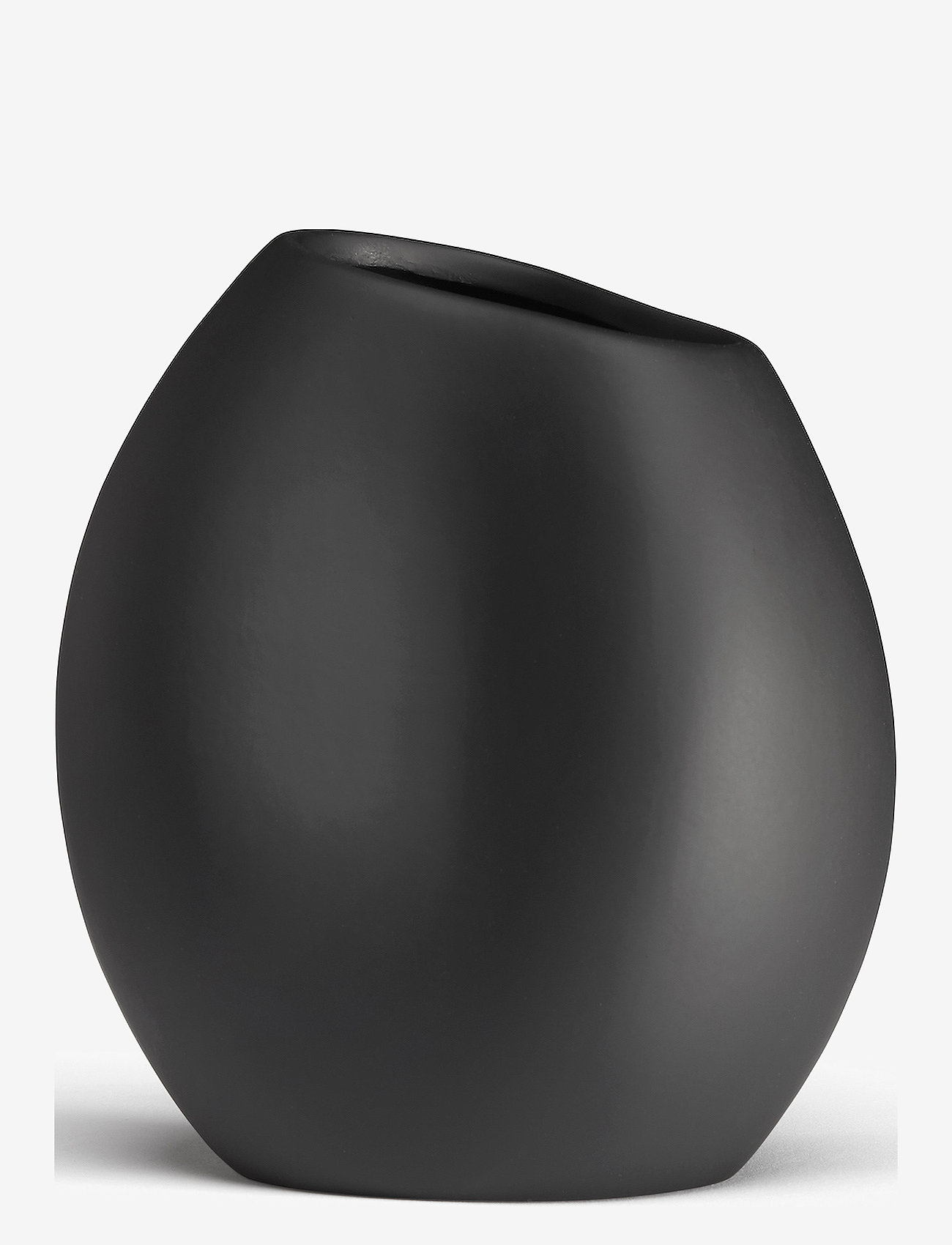 Cooee Design - Lee Vase 18cm Black - vasar - black - 1