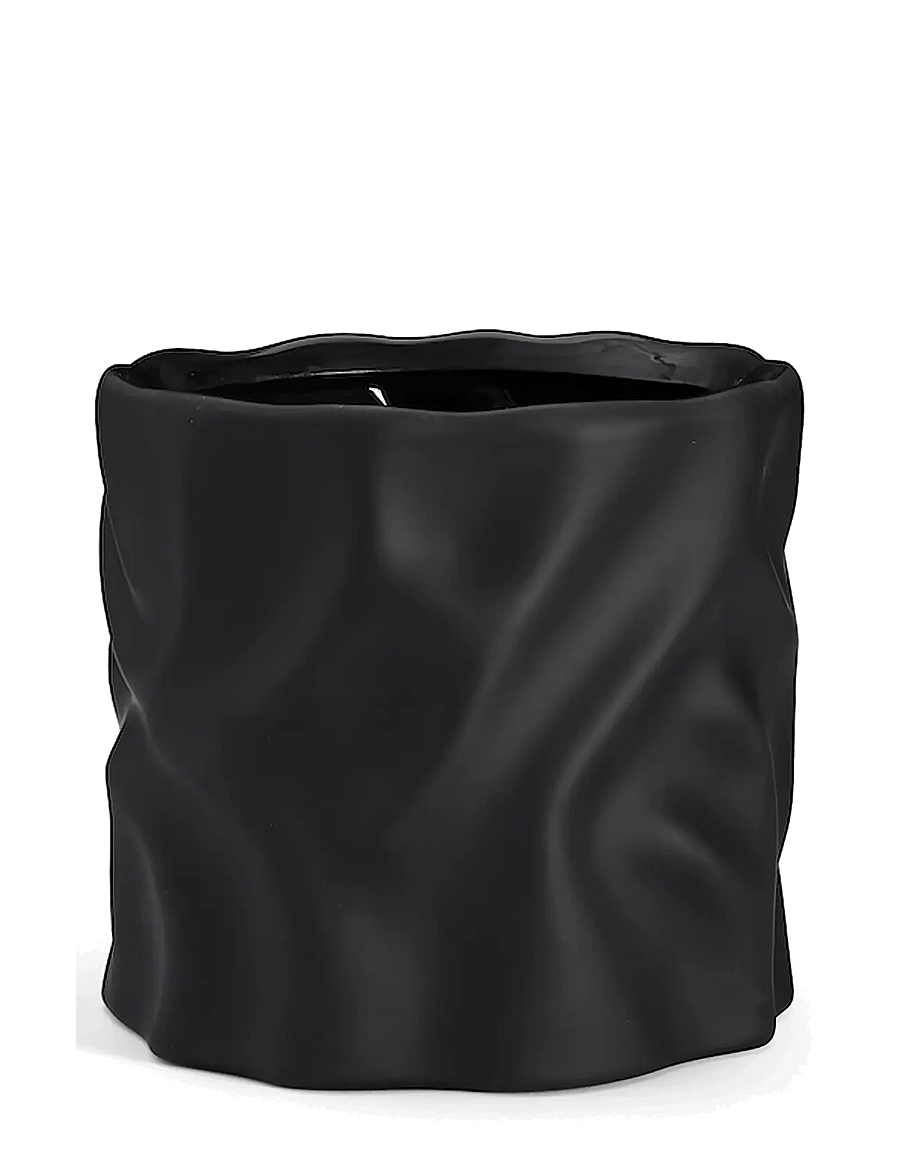 Cooee Design - Drift Desert Flowerpot Medium Black - blumentöpfe - black - 1