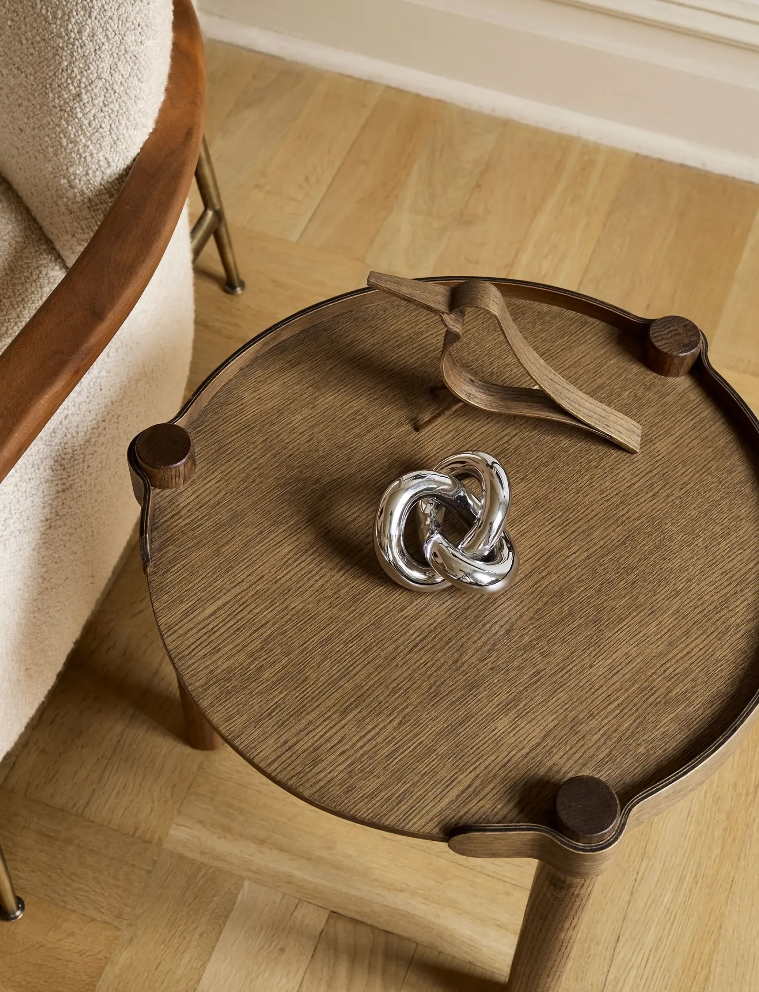 Cooee Design - Woody Bird Dark Oak Small - wooden figures - dark oak - 0