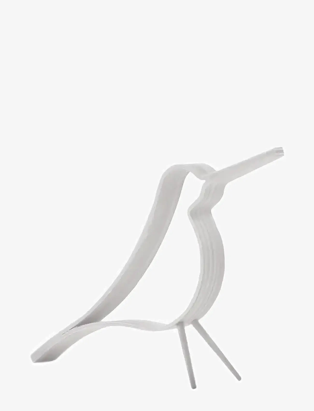 Cooee Design - Woody Bird White Small - drewniane figurki - white - 0