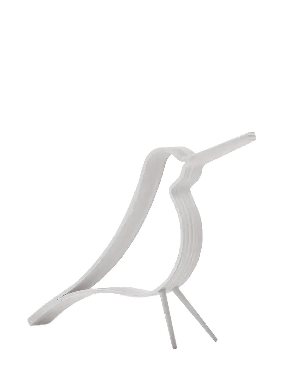 Cooee Design - Woody Bird White Small - holzfiguren - white - 0