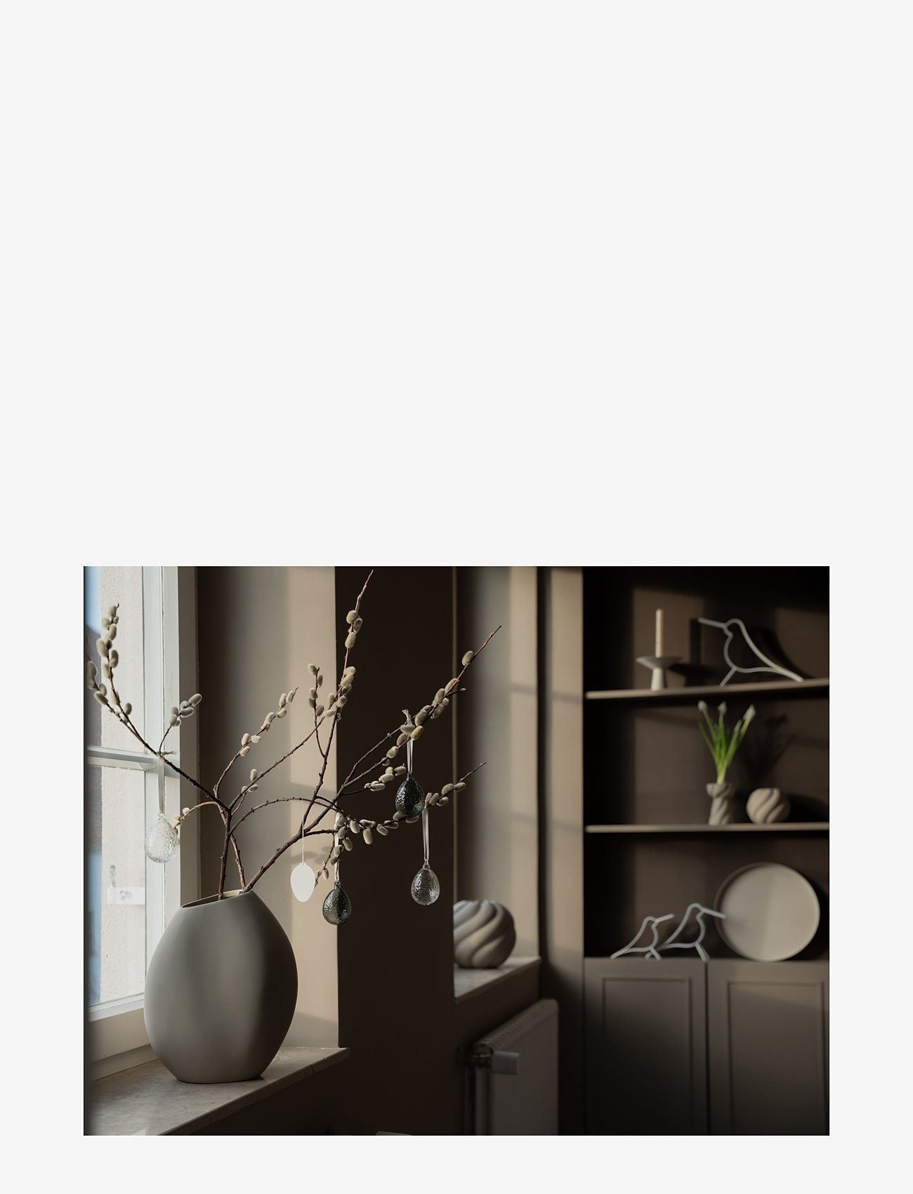 Cooee Design - Woody Bird White Small - drewniane figurki - white - 1