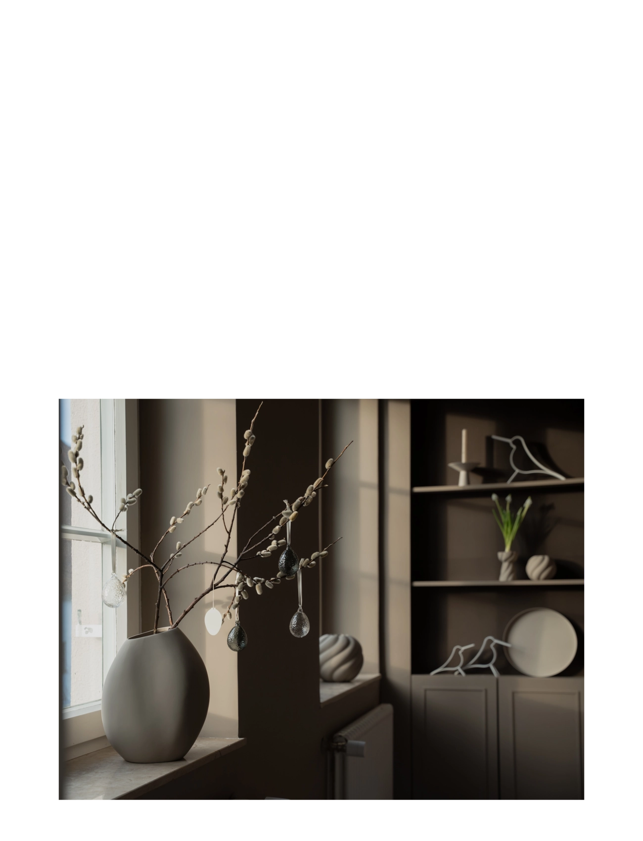 Cooee Design - Woody Bird White Small - figurines en bois - white - 1
