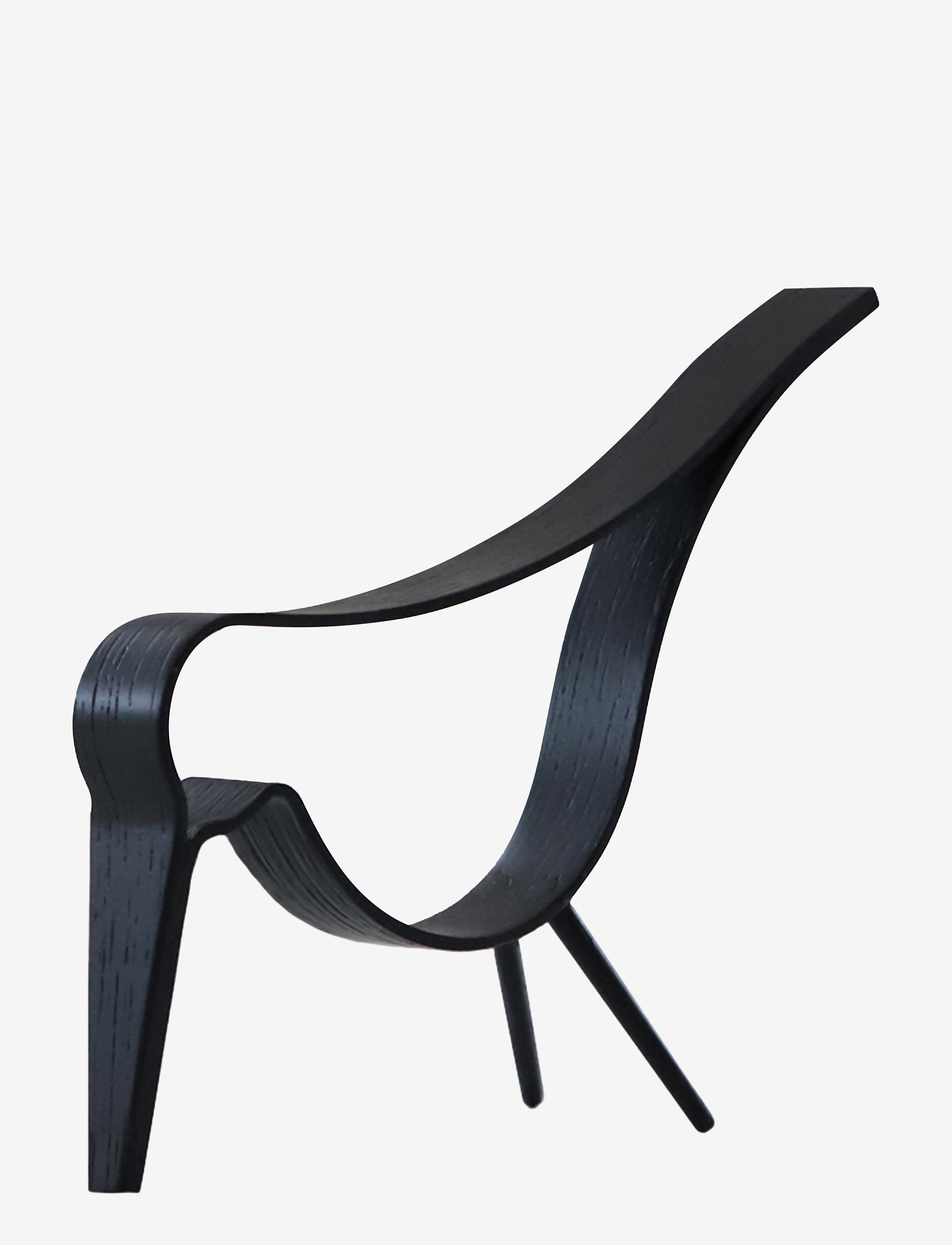 COOEE DESIGN Woody Bird Stained Oak Medium Schwarz - H:18CM - Unisex