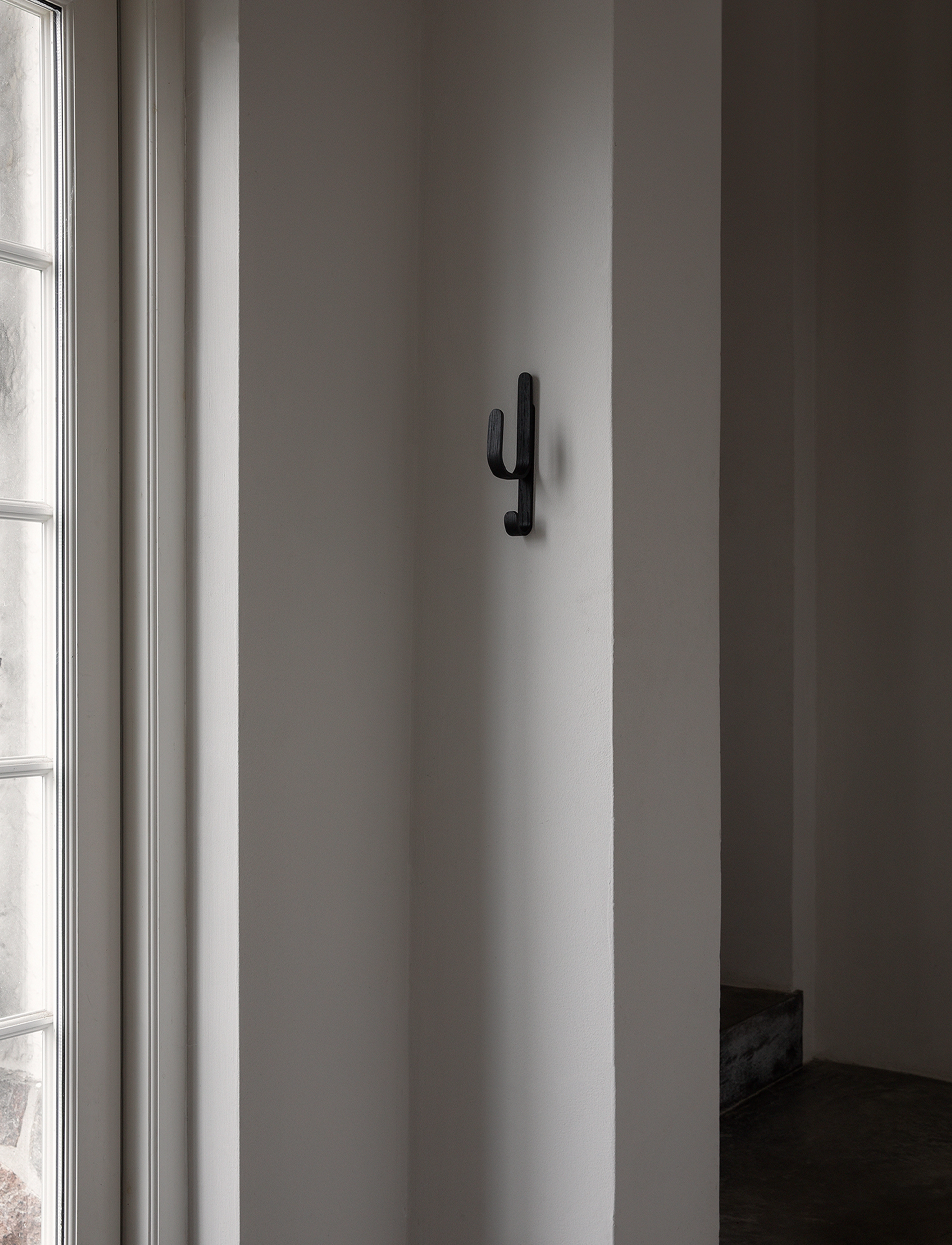 Cooee Design Woody Hook One, One Size, Furniture, Schwarz - Coat Hooks & Racks, Homeware