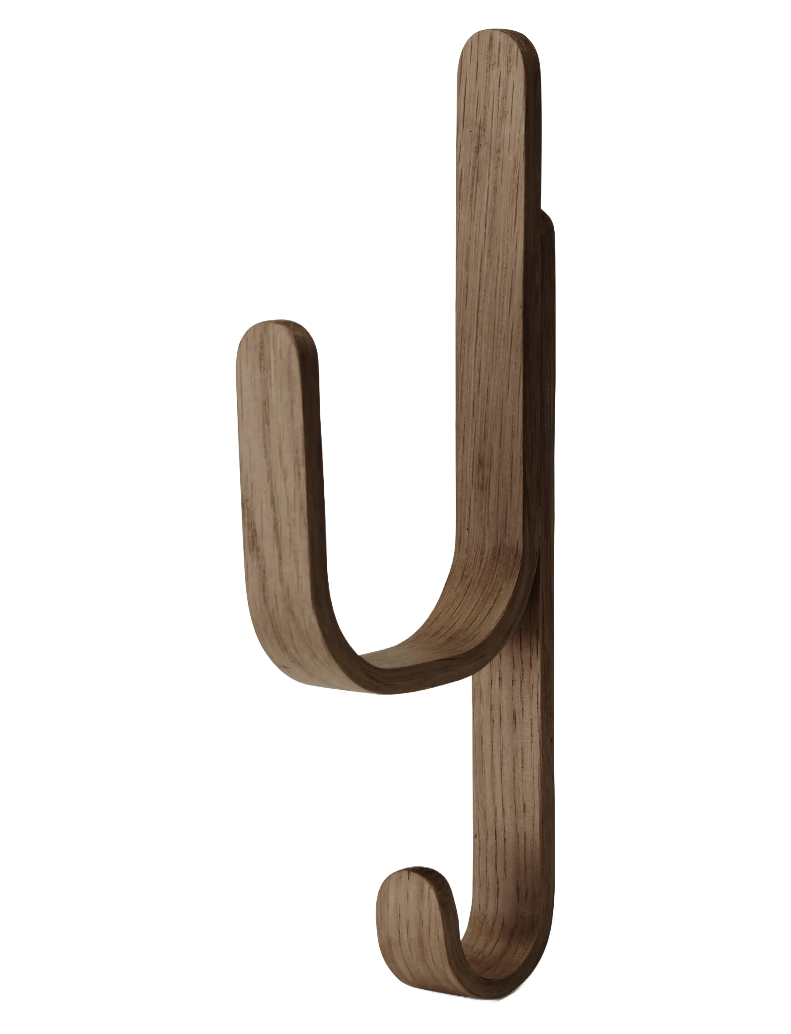 Cooee Design Woody Hook One Dark Oak - View all - DARK OAK / brown