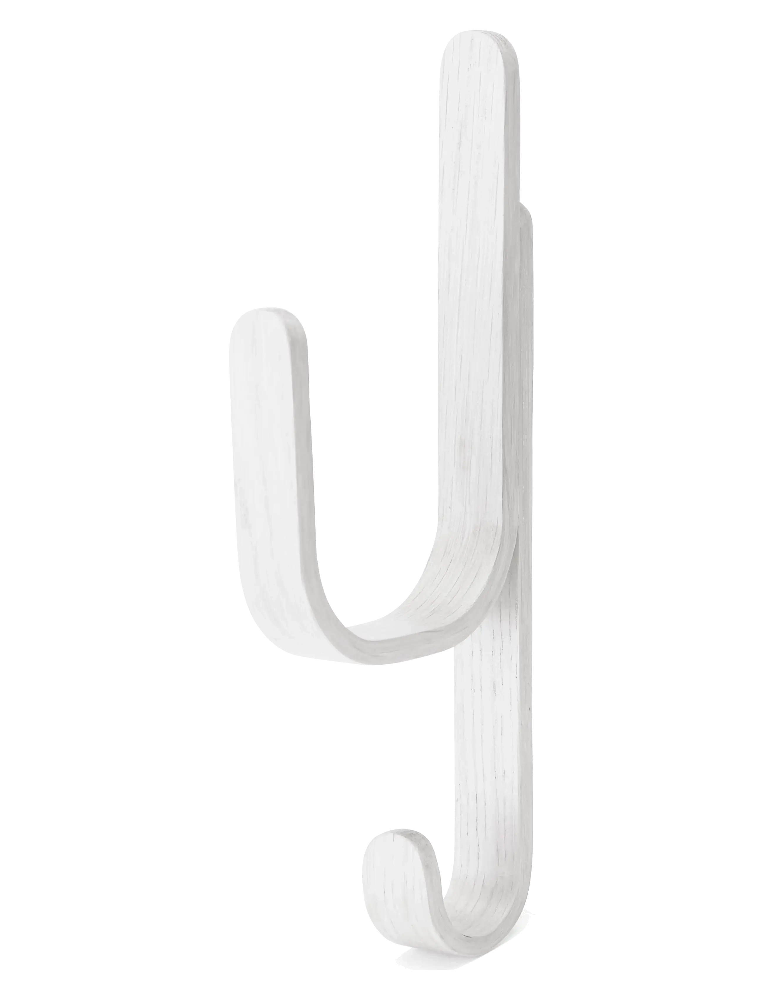 COOEE DESIGN Woody Hook One Weiß - One Sizex10 - Unisex