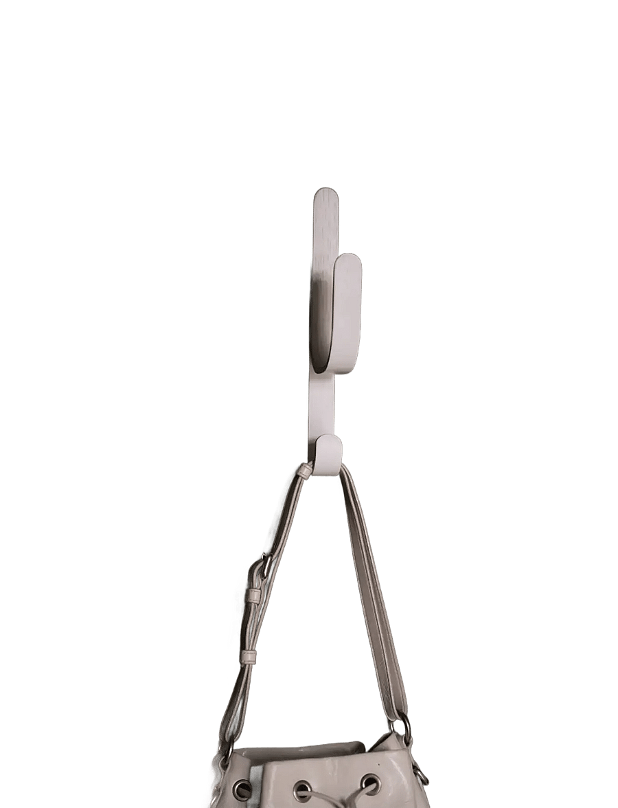 Cooee Design - Woody Hook One - mantlinagid ja riiulid - white - 1