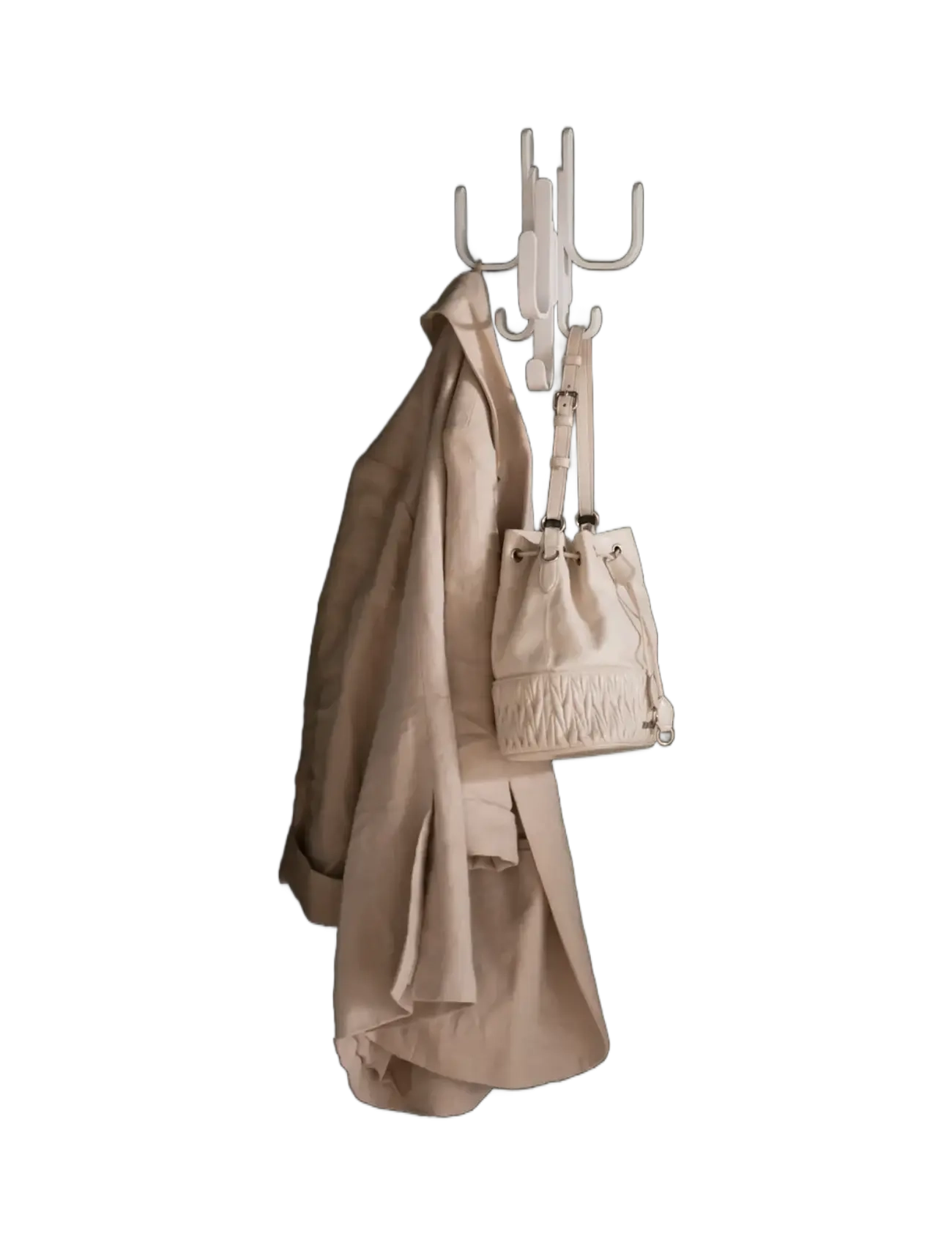 Cooee Design - Woody Hook 3 in 1 - coat hooks & racks - white - 1