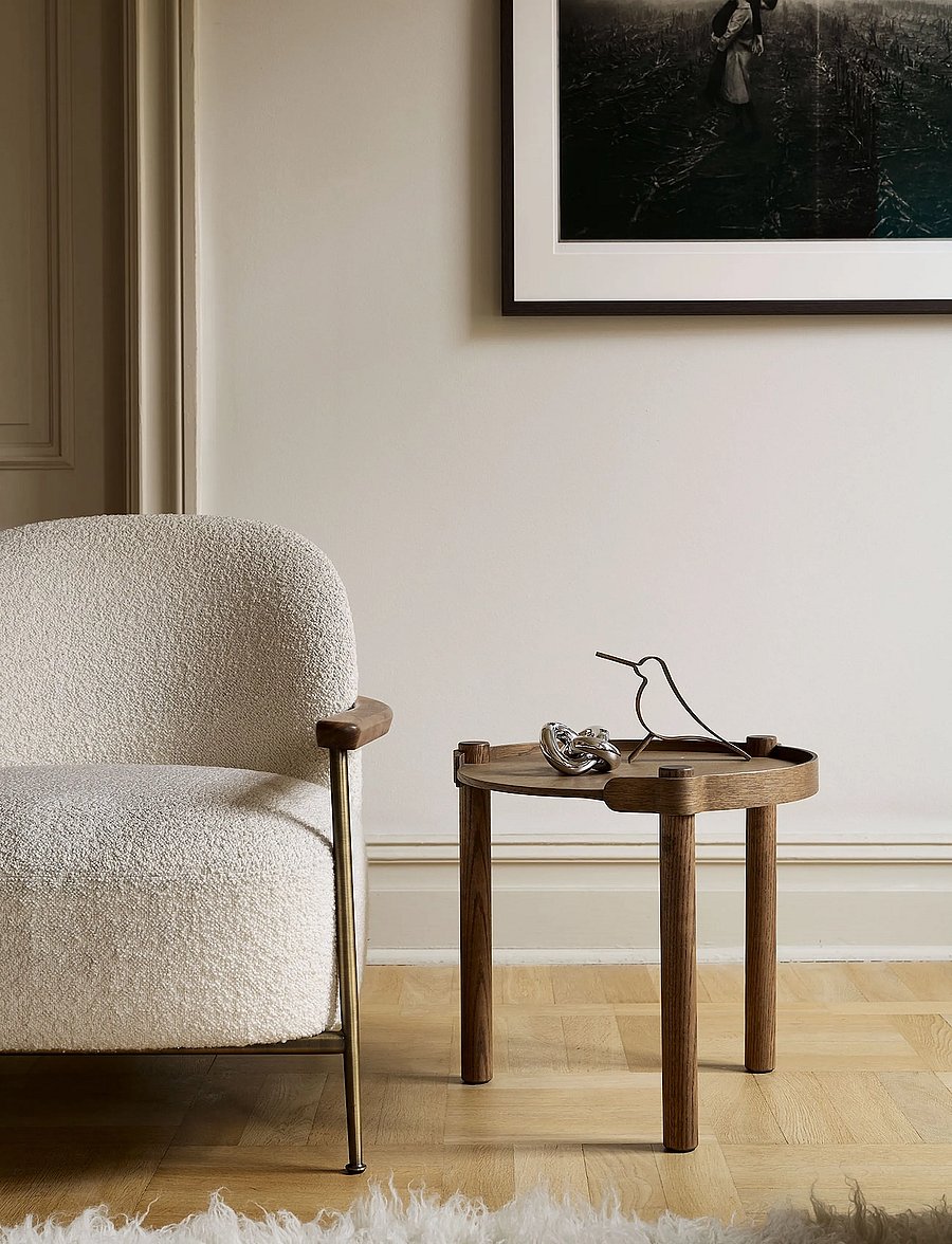 Cooee Design - Woody Table 45cm Dark Oak - beistelltische & kleine tische - dark oak - 2